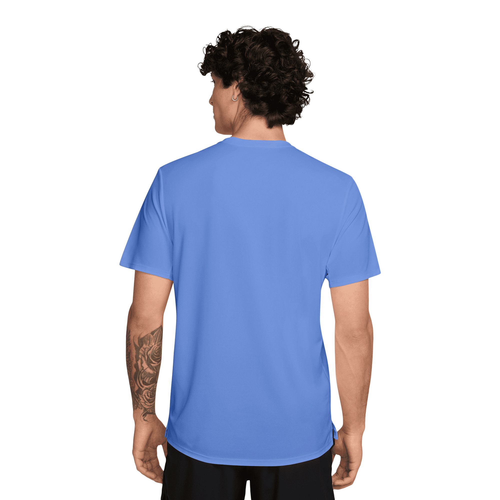 Nike Men's Dri-fit Miler 2 Lightweight Short Sleeve Workout T-shirt