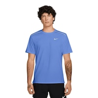 Nike Men's Dri-fit Miler 2 Lightweight Short Sleeve Workout T-shirt