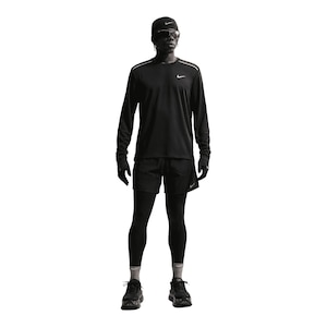 Nike Men's Dri-fit Miler 2 Breathable Sweat-Wicking Long Sleeve Shirt