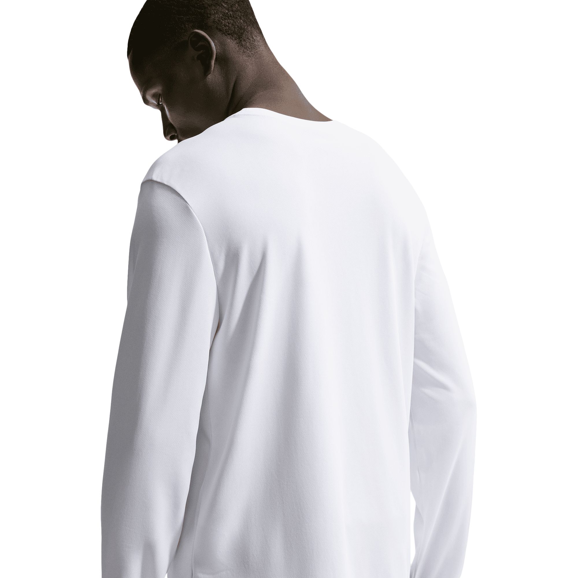 Nike Men's Dri-fit Miler 2 Breathable Sweat-Wicking Long Sleeve Shirt