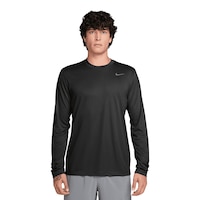 Nike Men's Dri-FIT Flex Long Sleeve T-Shirt Front_Flat