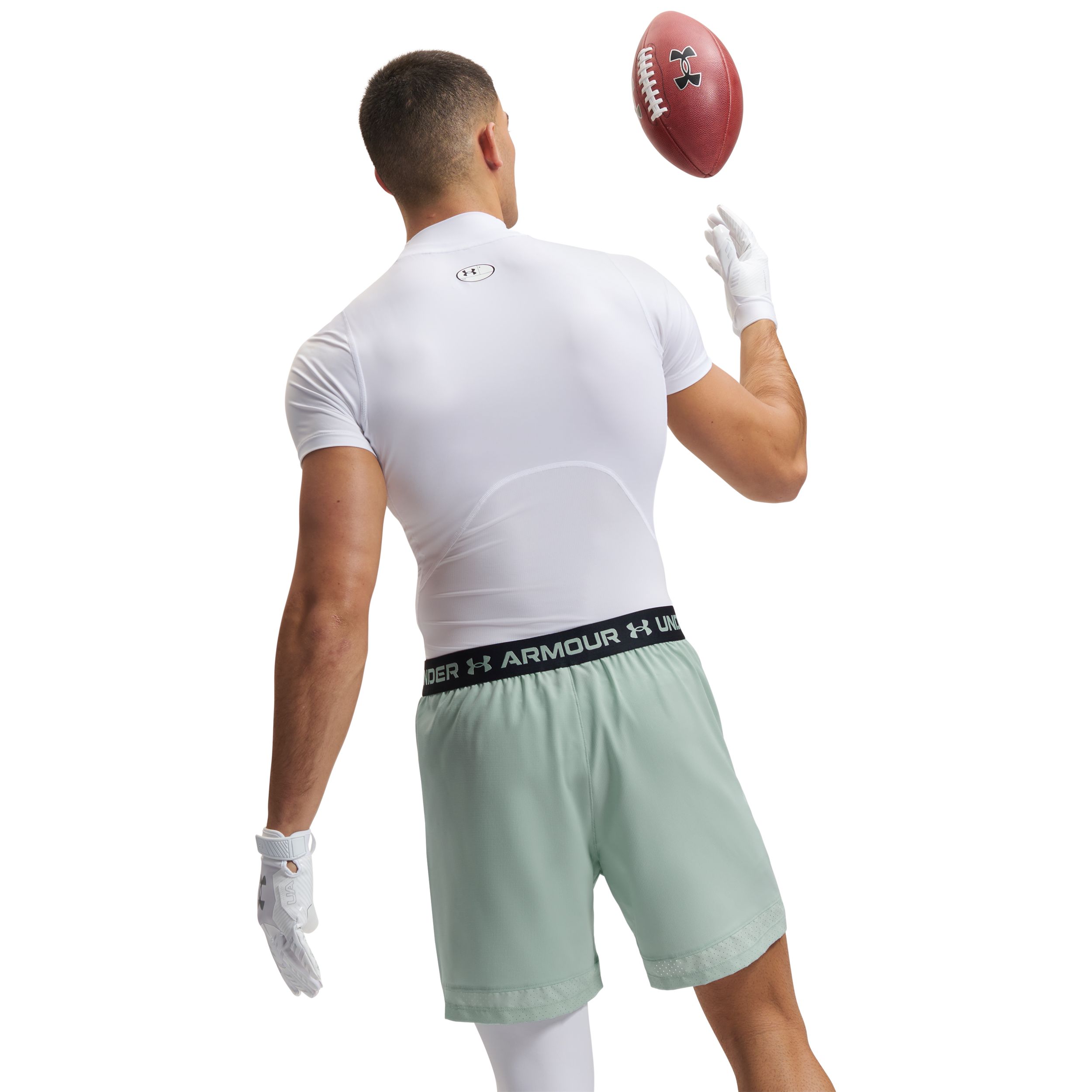 Under Armour Men's HeatGear© Armour Compression Mock Short Sleeve T-Shirt