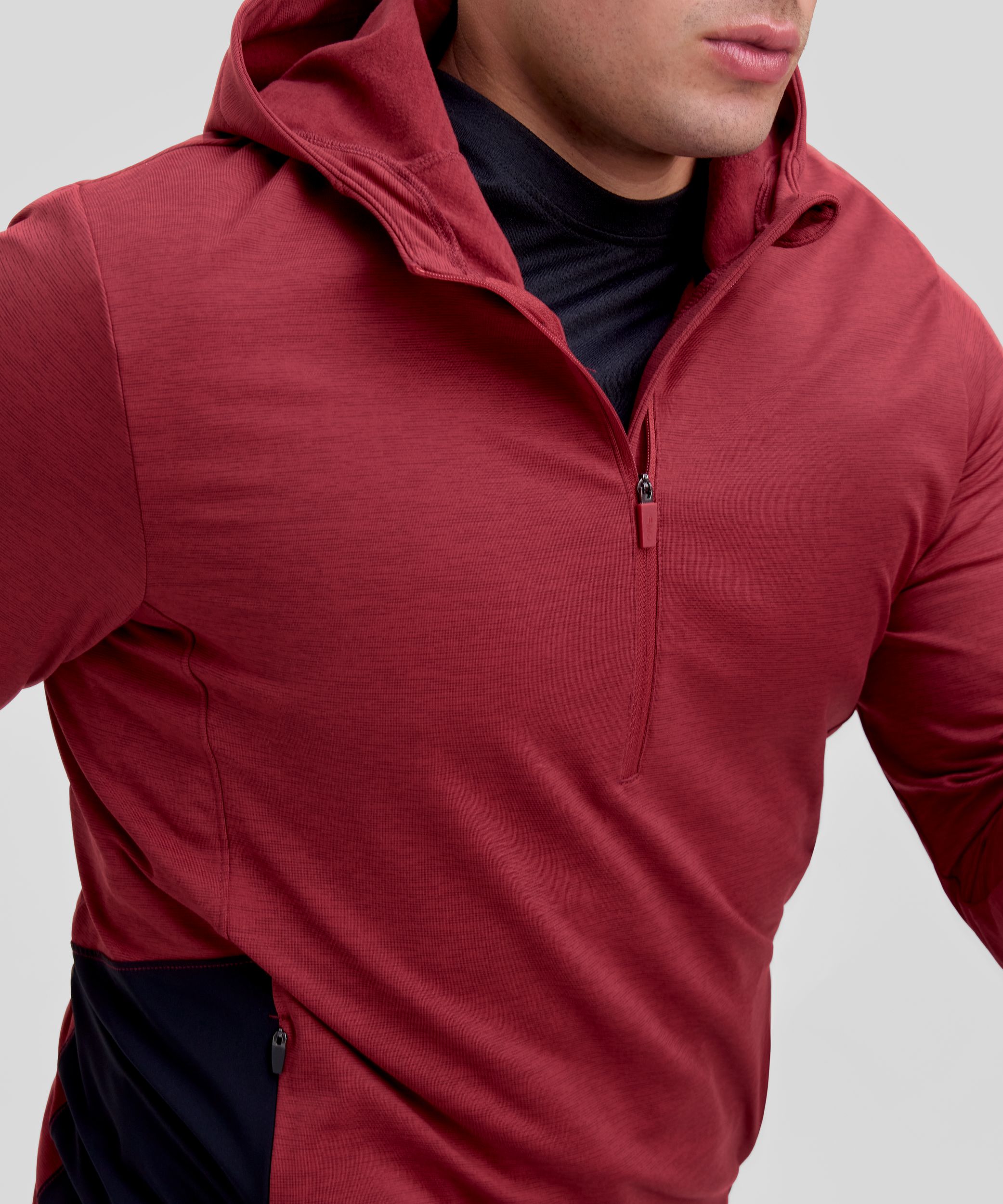 FWD Men's Element 1/2 Zip Technical Hoodie with Reflective Details