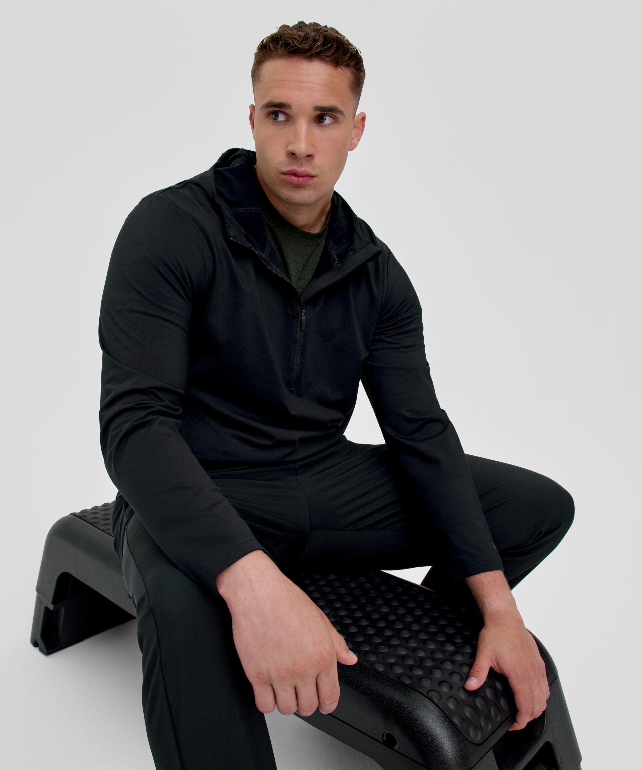 FWD Men's Element 1/2 Zip Technical Hoodie with Reflective Details