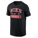 Nike Men's BCS Retro Hockey Short Sleeve T-Shirt Front_Angled_Left