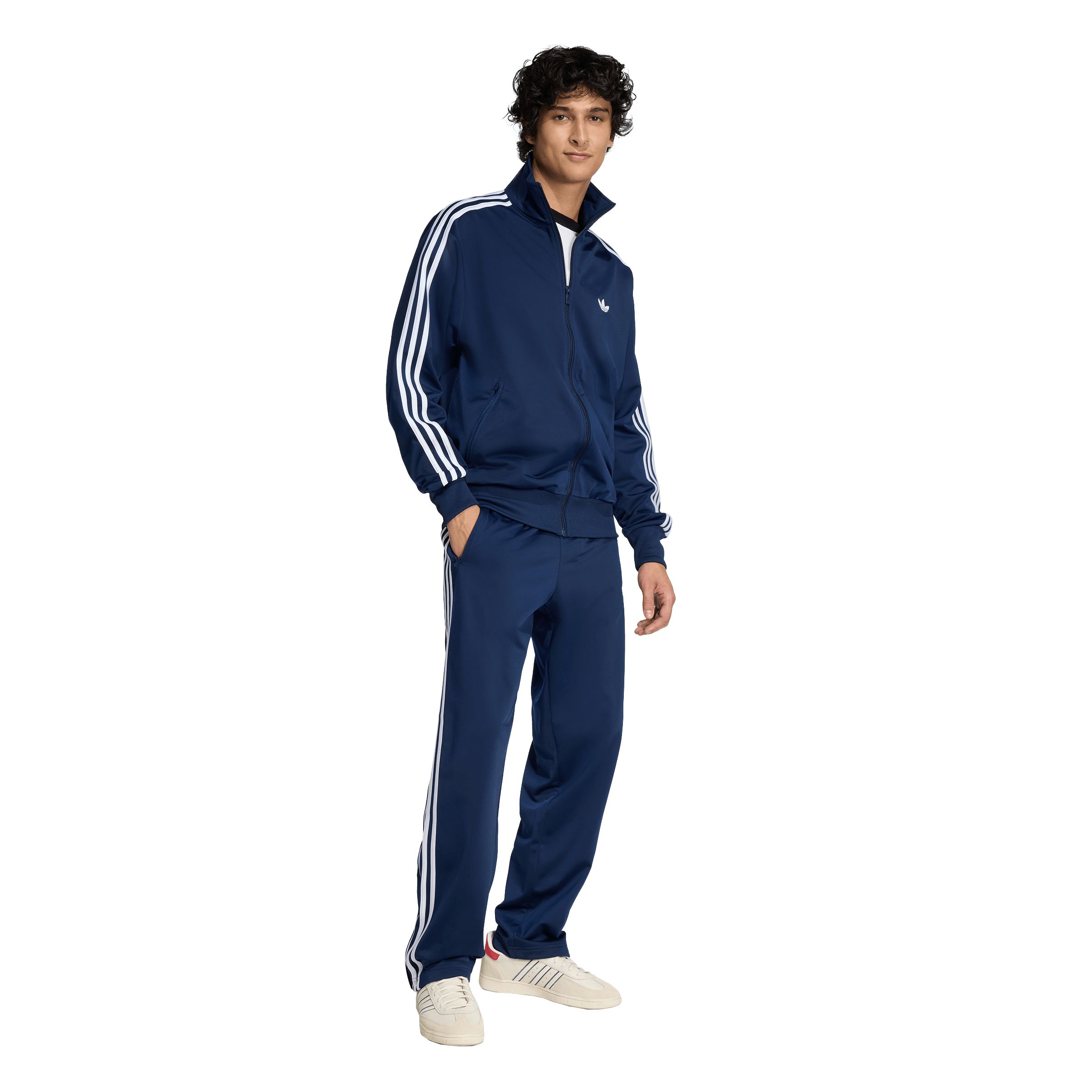 adidas Originals Men's Firebird Full Zip Polyester Track Top