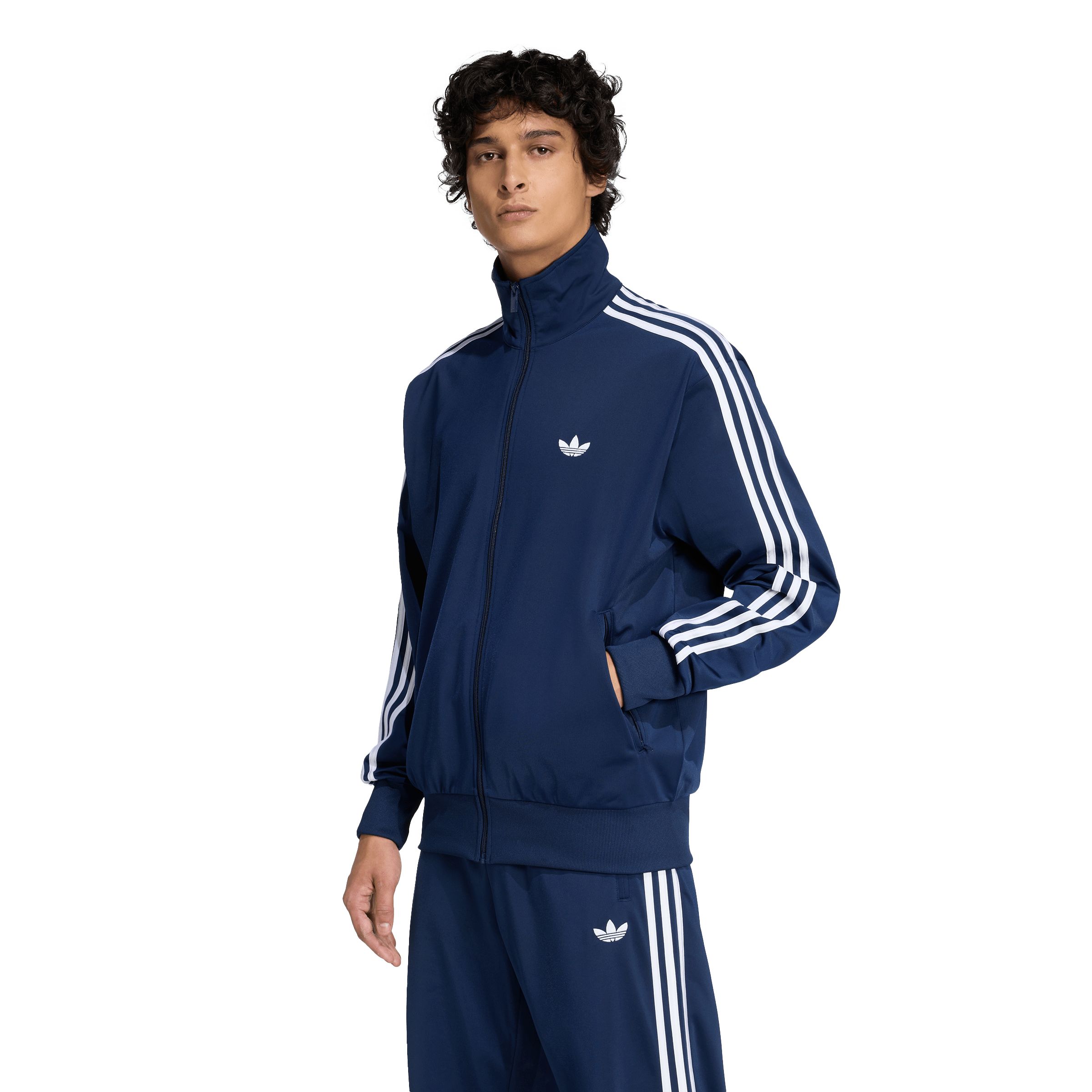 adidas Originals Men's Firebird Full Zip Polyester Track Top