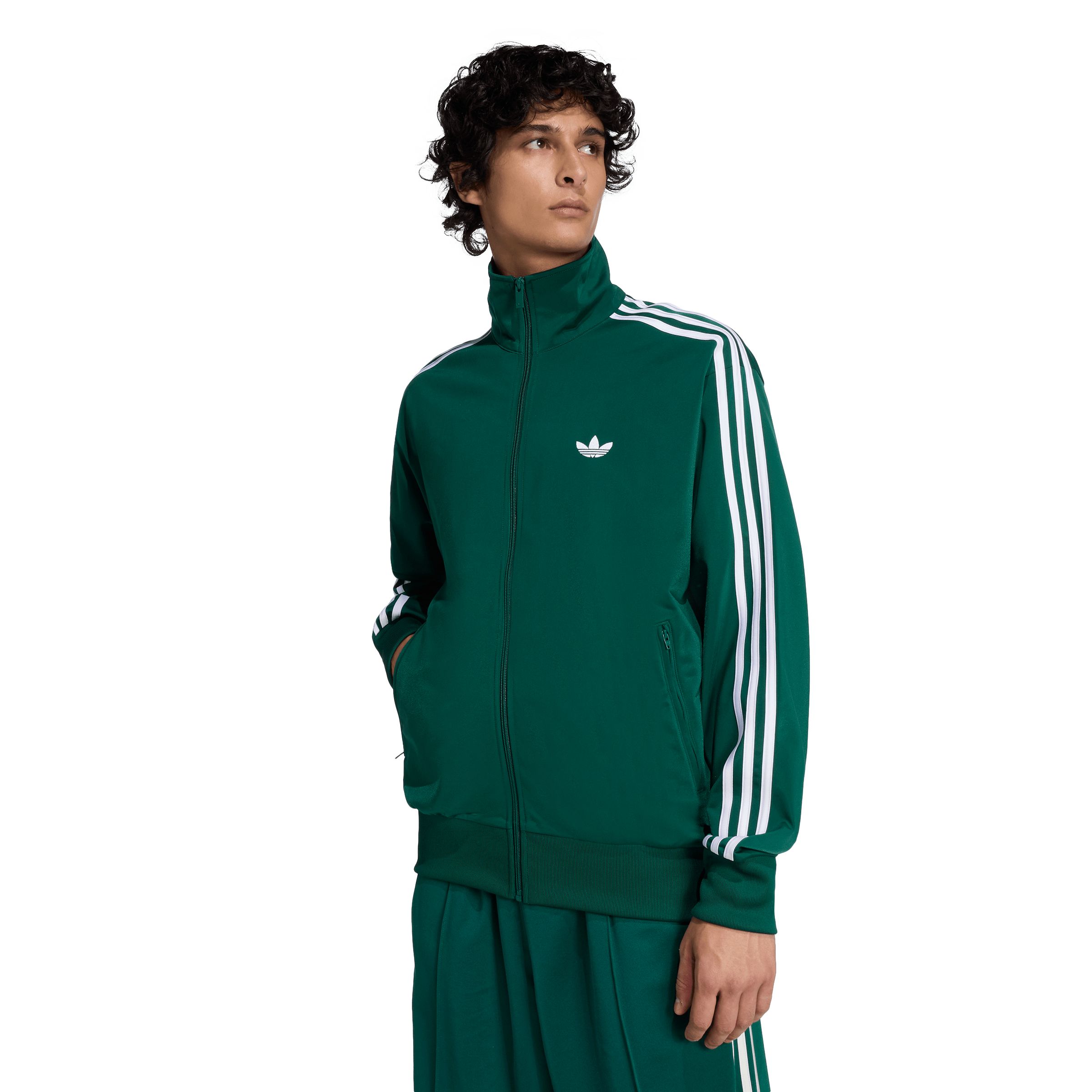 adidas Originals Men's Firebird Full Zip Polyester Track Top