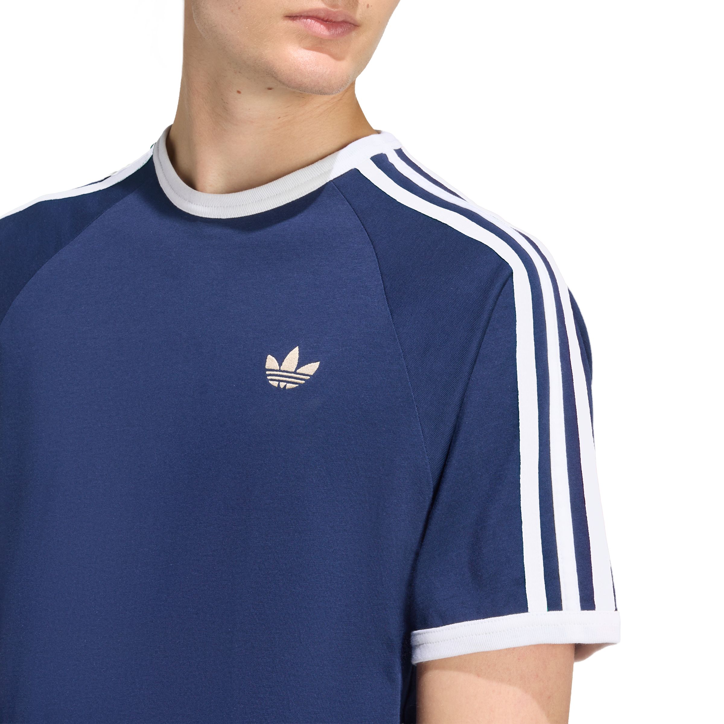 adidas Originals Men's 3-stripes Short-Sleeve Sports T-shirt