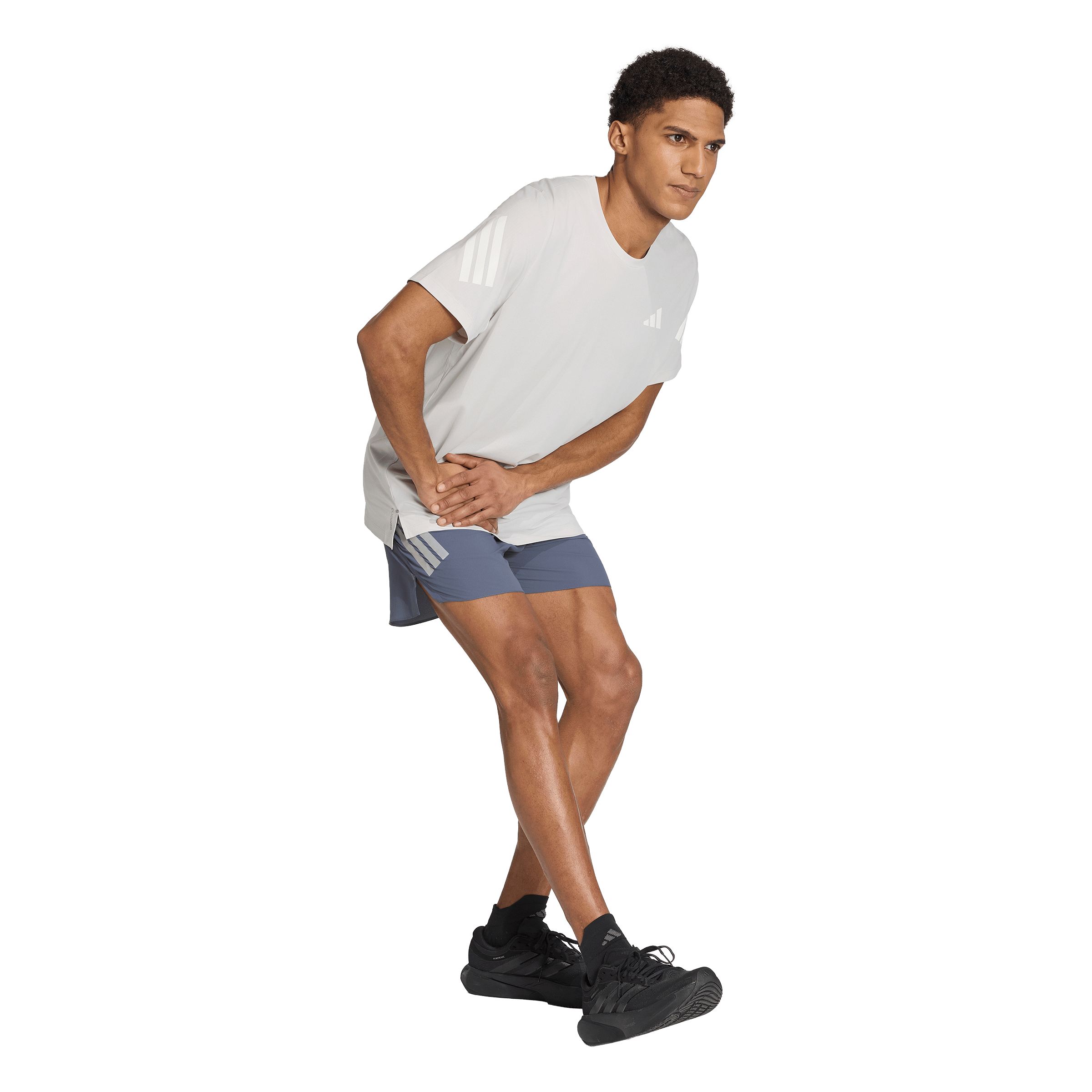 adidas Men's 365 3-stripes 5" Lightweight Athletic Shorts with Pockets