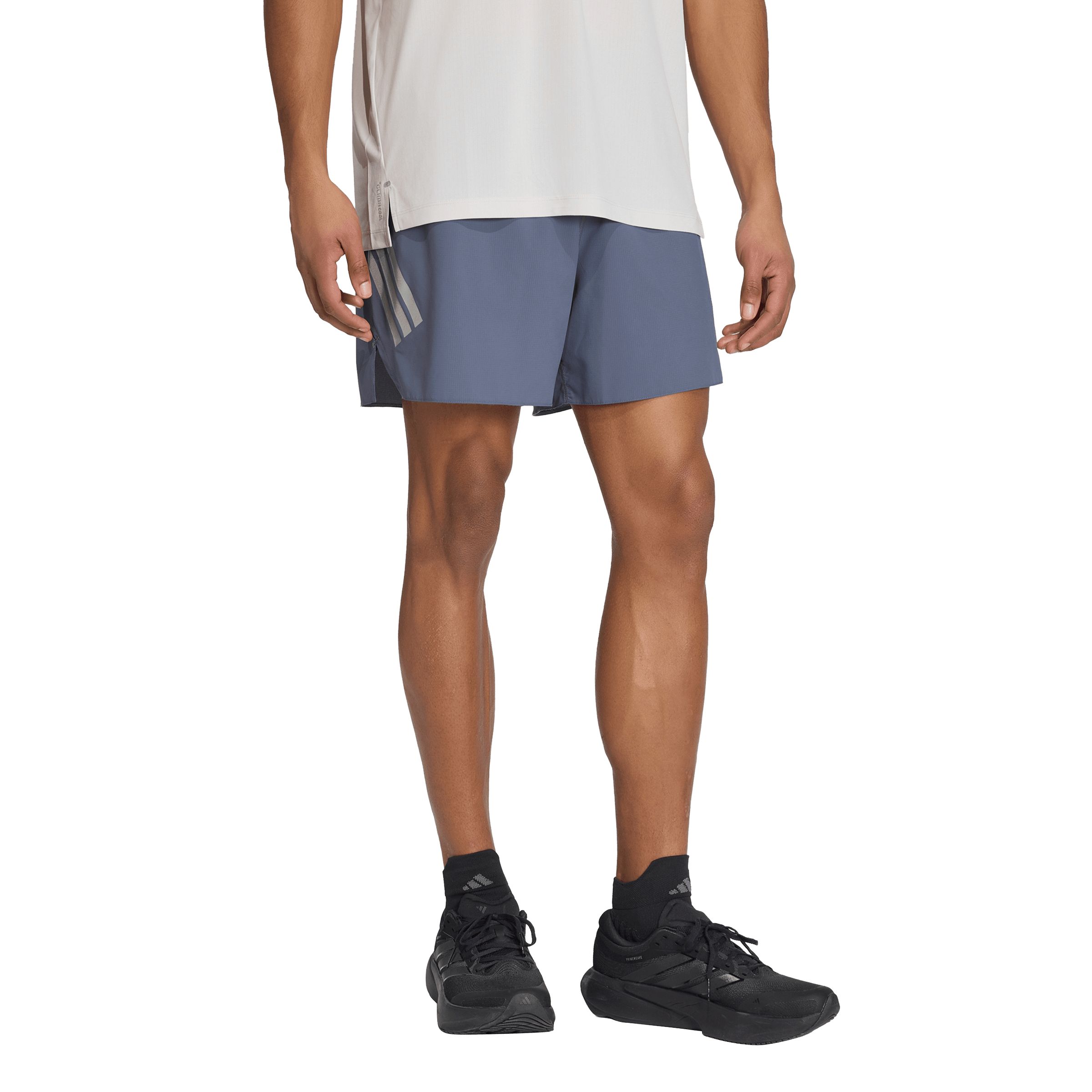 adidas Men's 365 3-stripes 5" Lightweight Athletic Shorts with Pockets