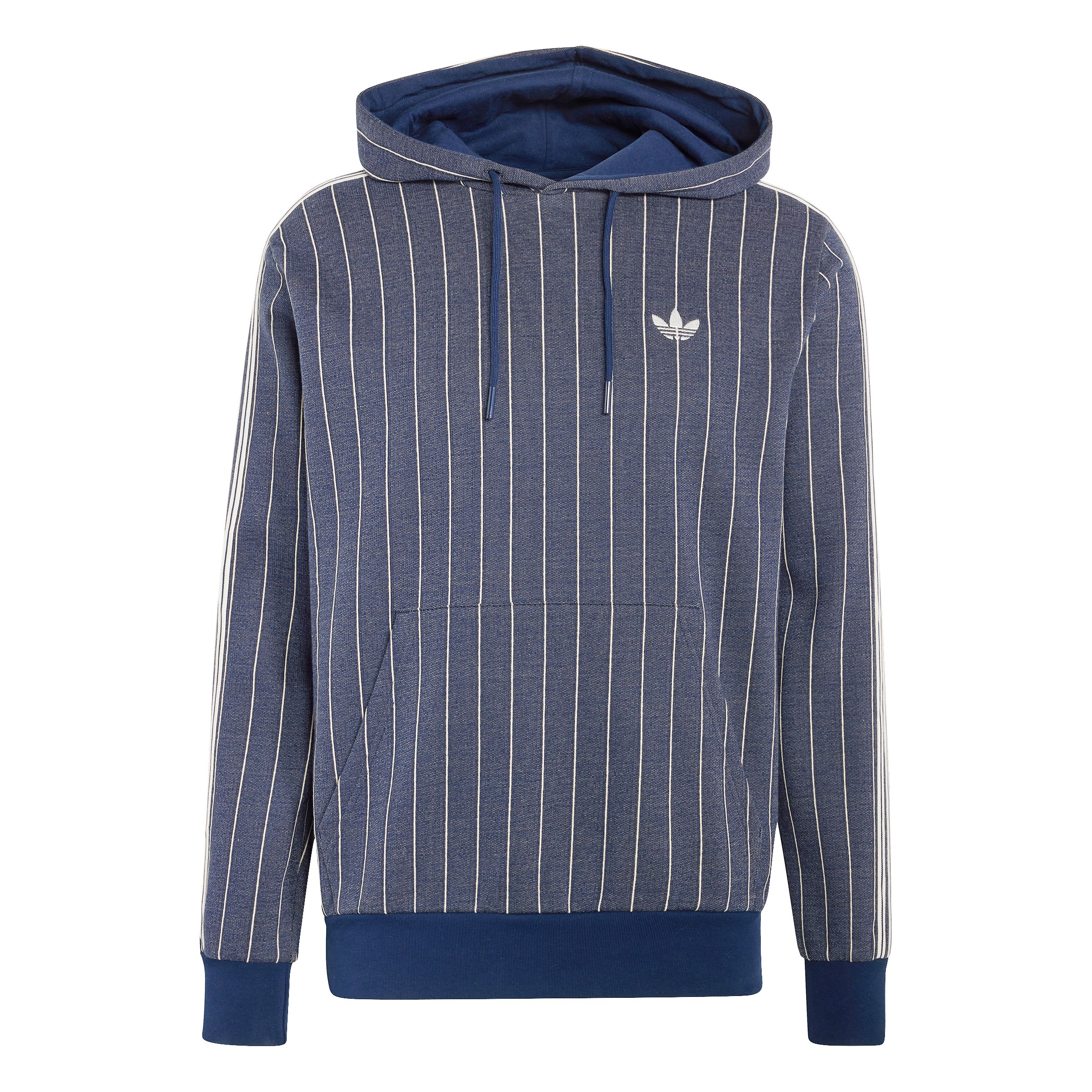 adidas Originals Men's 3-Stripe Pinstripe Hoodie
