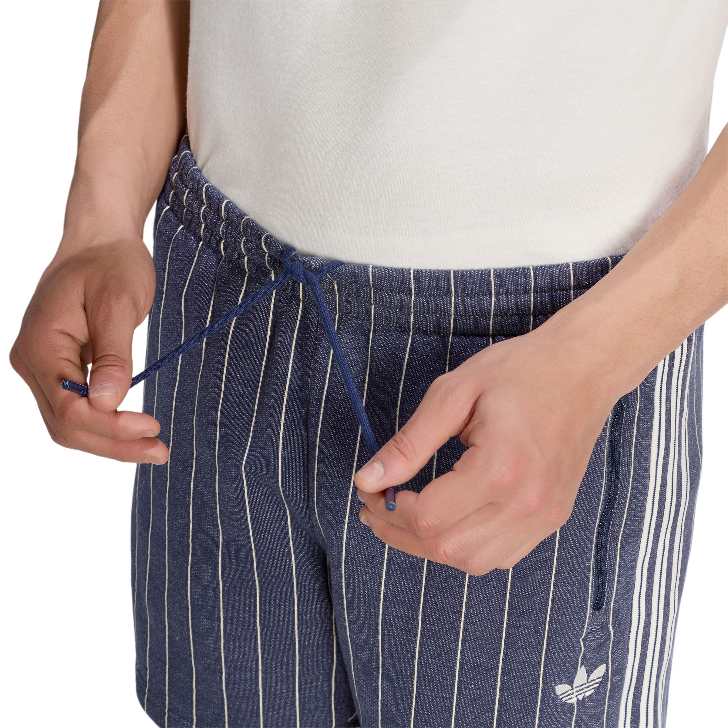 adidas Originals Men's 3-Stripe Pinstripe Shorts