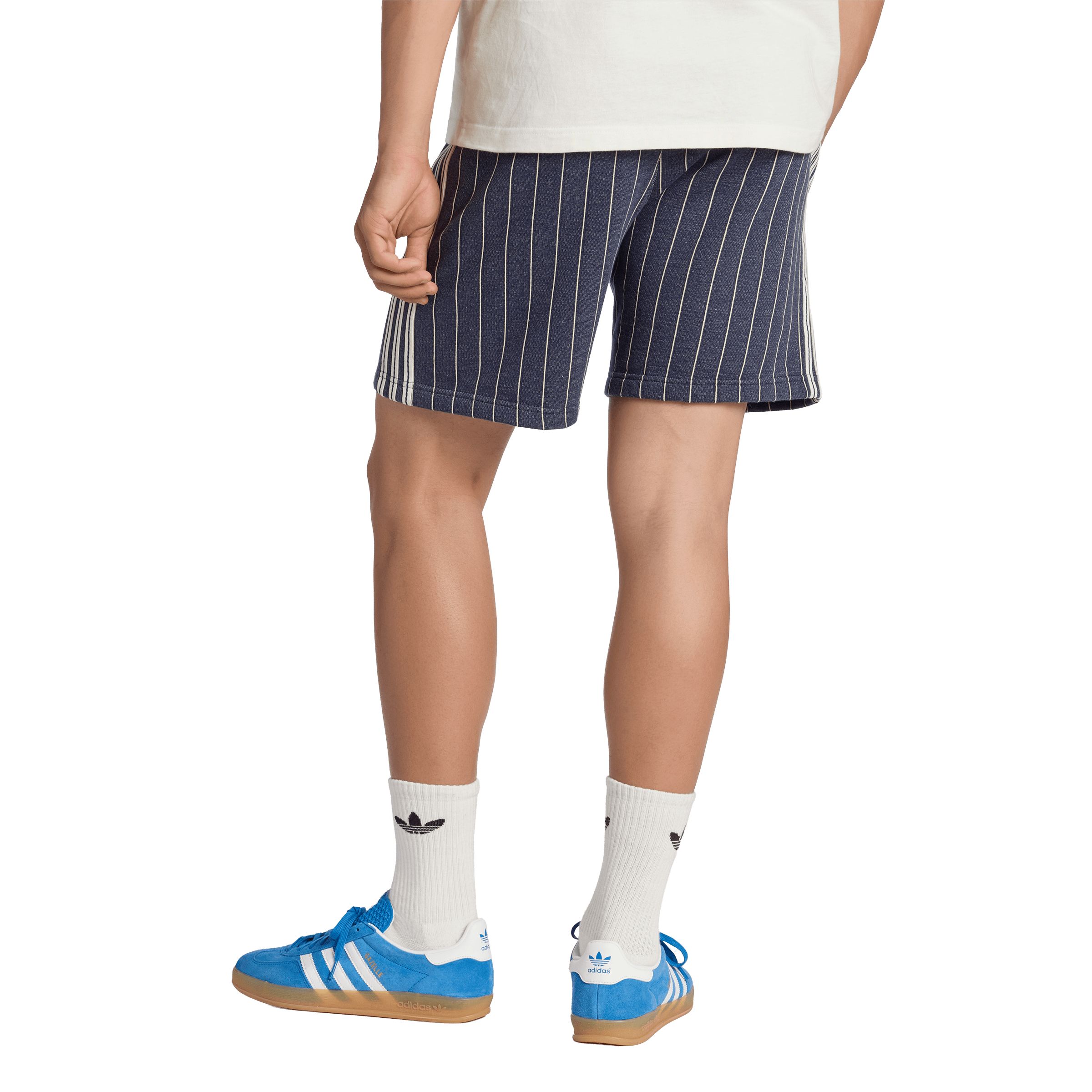 adidas Originals Men's 3-Stripe Pinstripe Shorts
