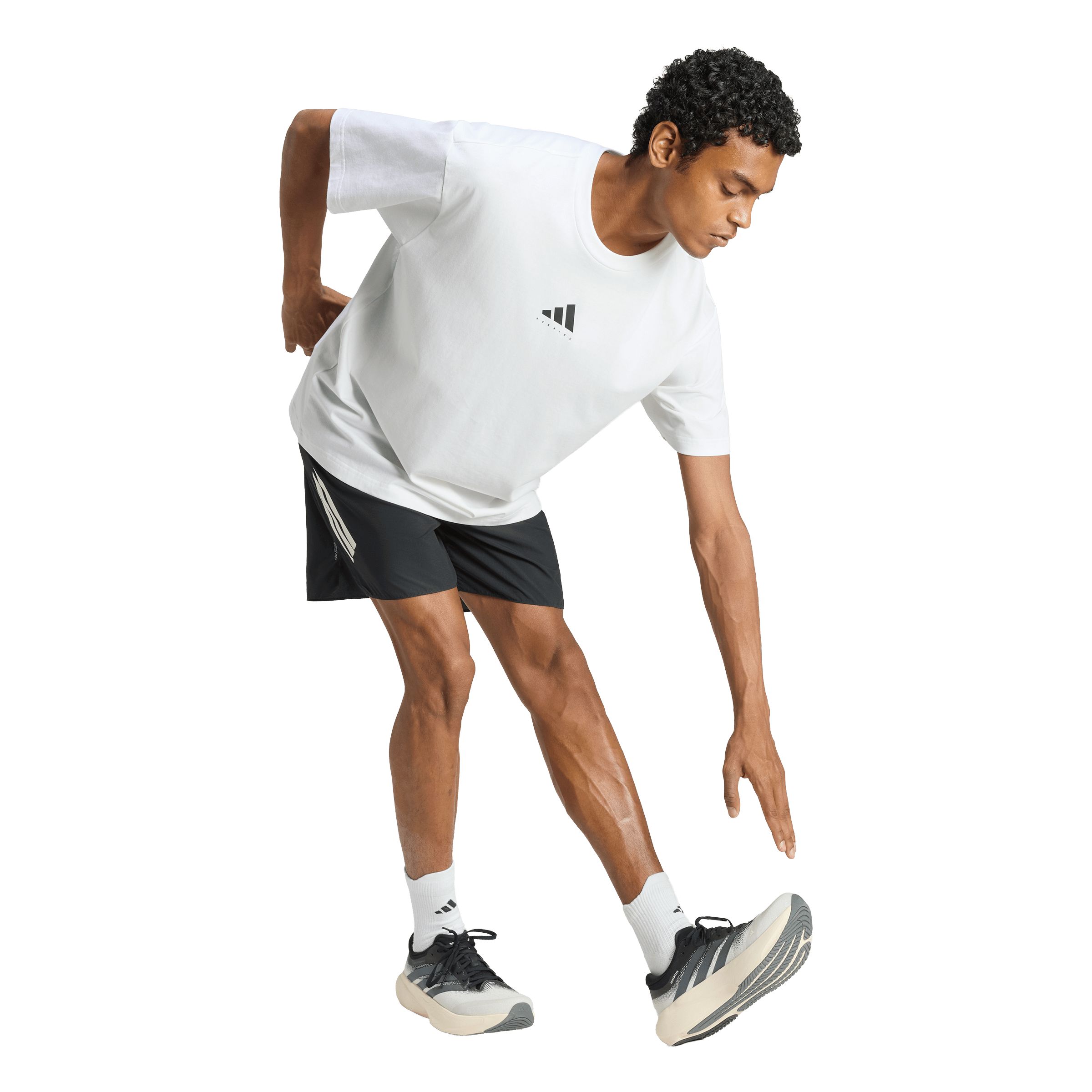 adidas Men's Run Graphic Short Sleeve T-Shirt