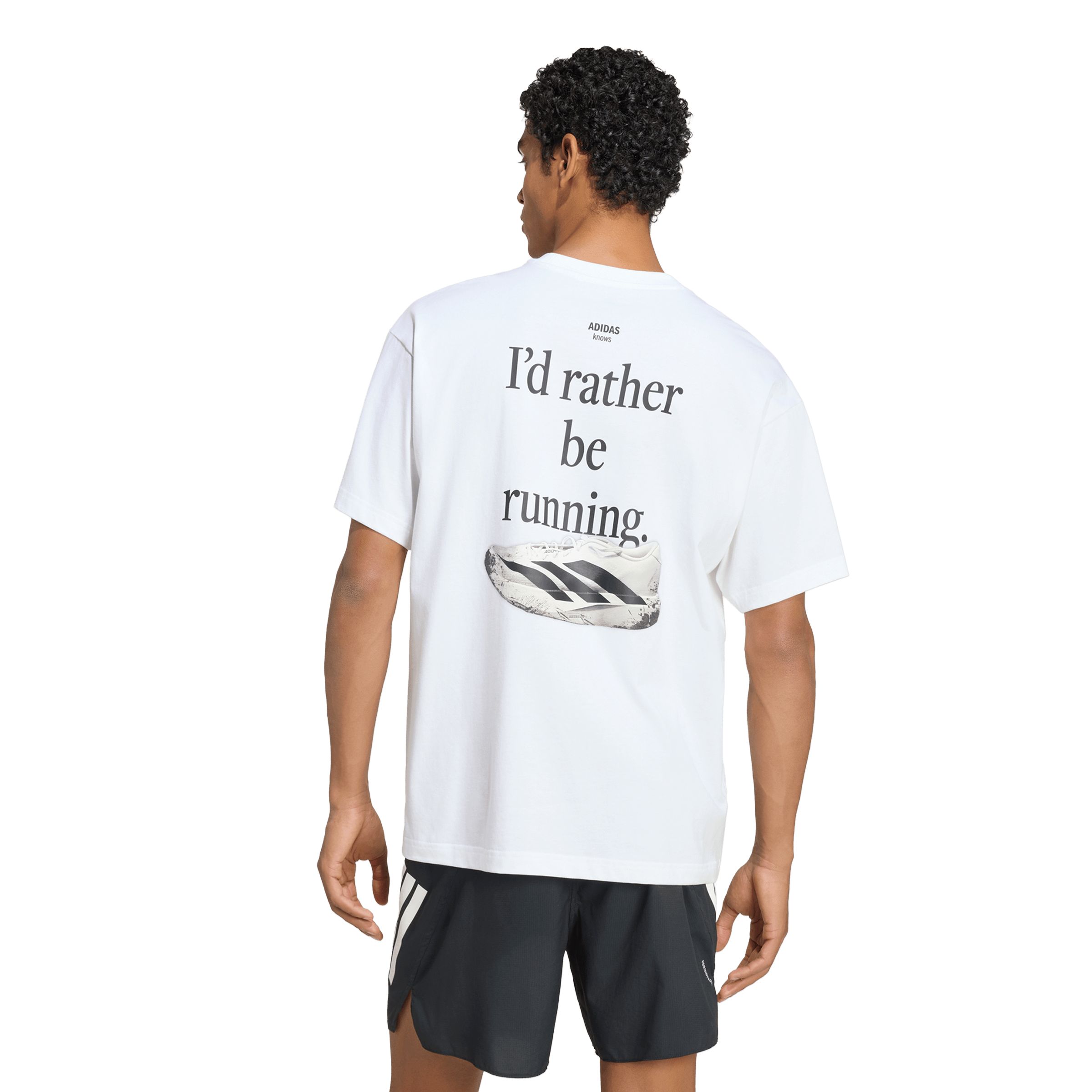 adidas Men's Run Graphic Short Sleeve T-Shirt