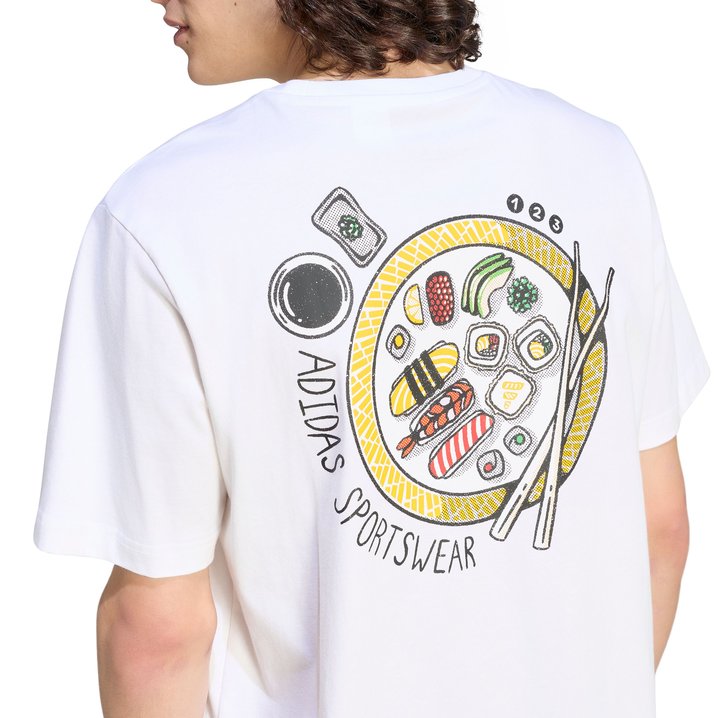adidas Men's Sportswear Meatball Graphic T-Shirt