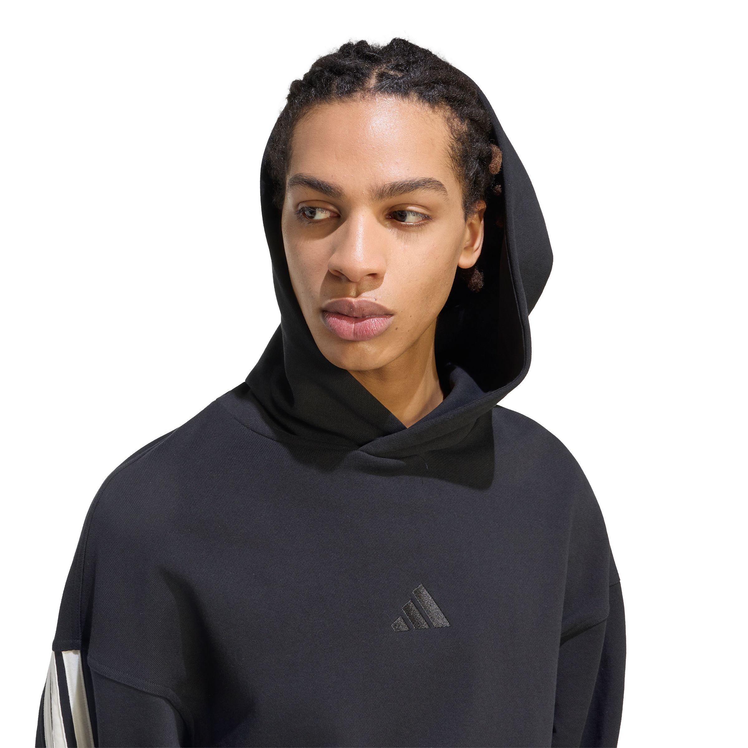 adidas Men's Sportswear Kit 3-Stripe French Terry Hoodie