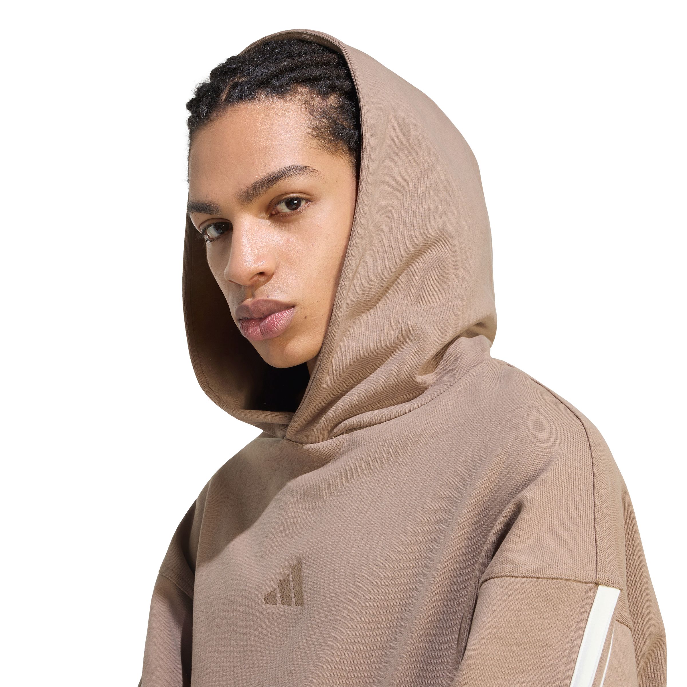 adidas Men's Sportswear Kit 3-Stripe French Terry Hoodie