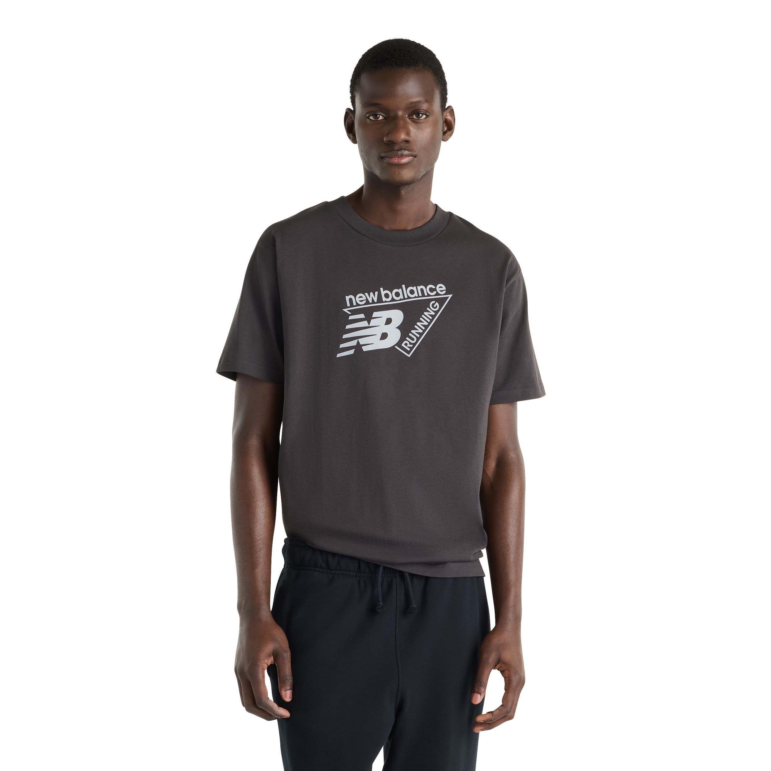 New Balance Men's Tri Logo Relaxed Fit Athletic T-shirt
