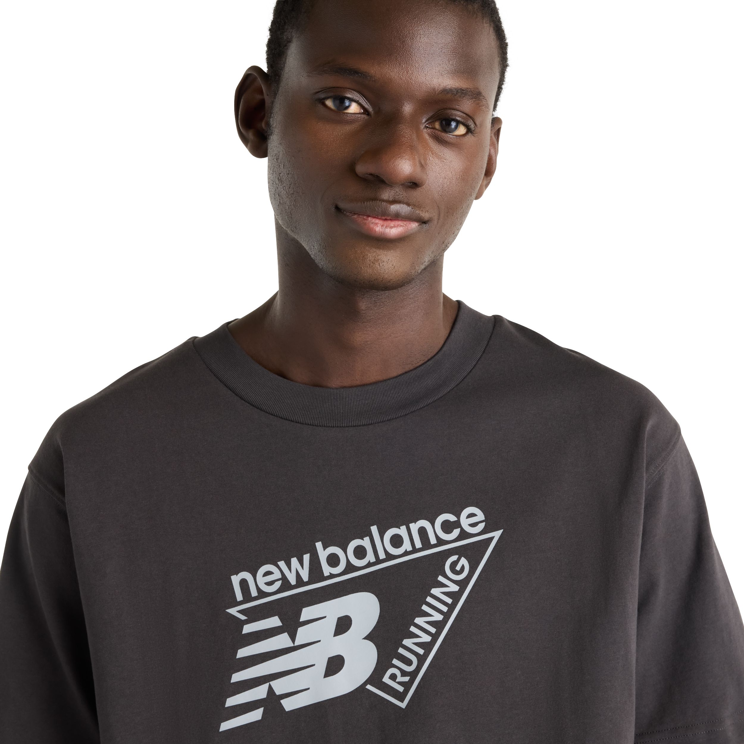 New Balance Men's Tri Logo Relaxed Fit Athletic T-shirt