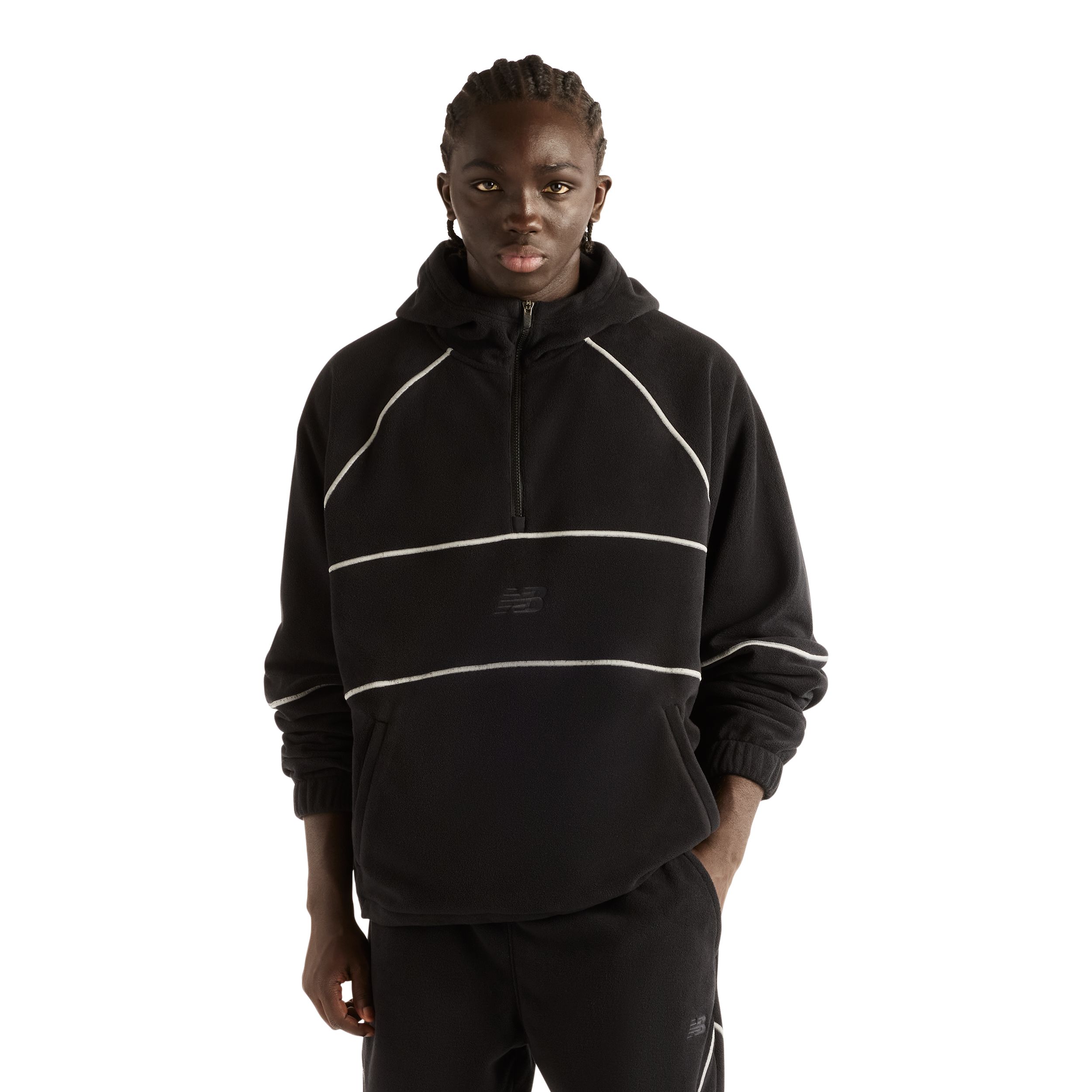 New Balance Men's Trackside Premium Fleece Pullover Hoodie