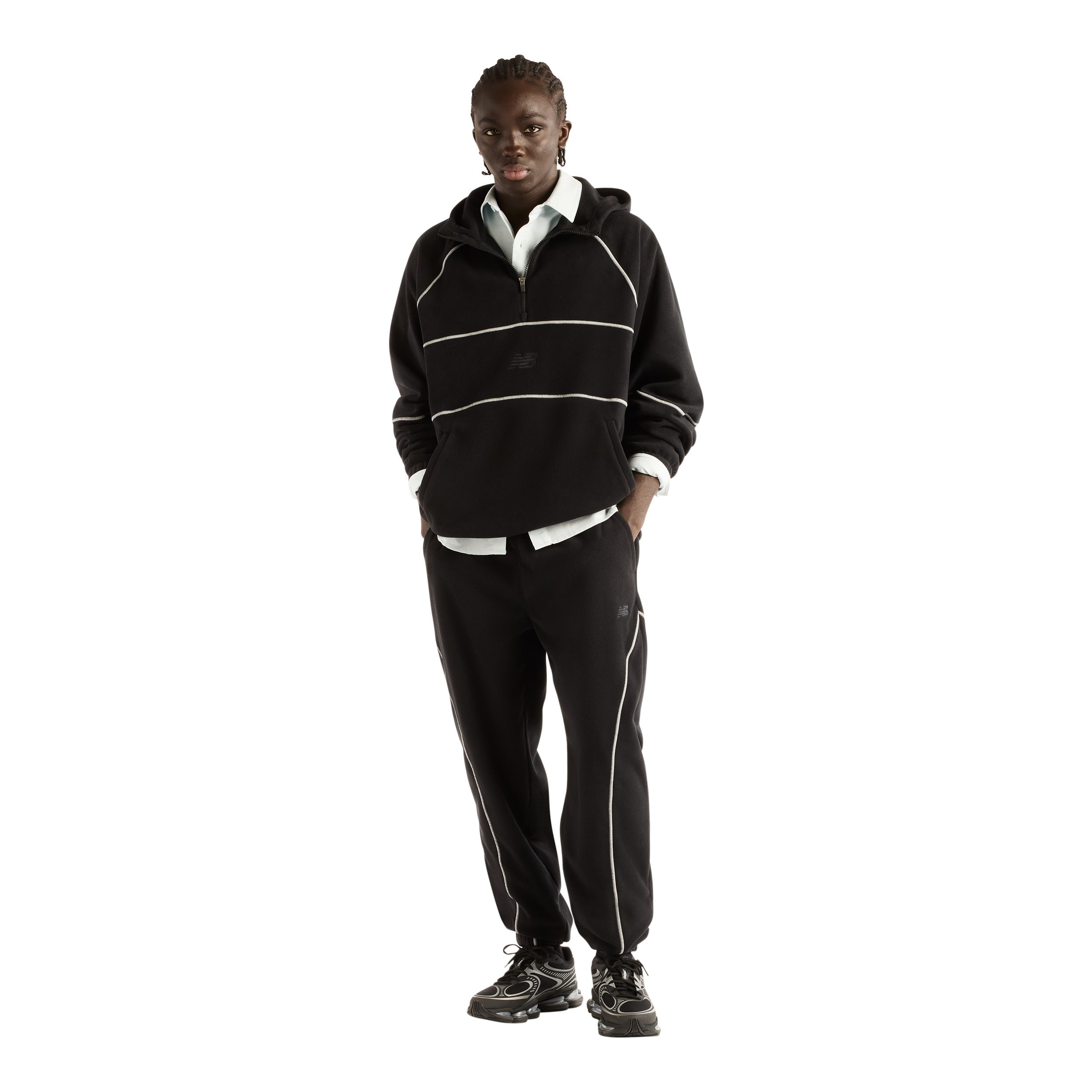 New Balance Men's Trackside Premium Fleece Pullover Hoodie