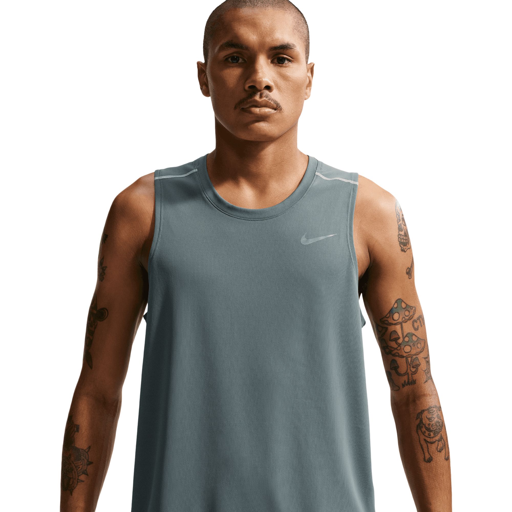 Nike Men's Dri-fit Miler 2 Sweat-Wicking Athletic Tank