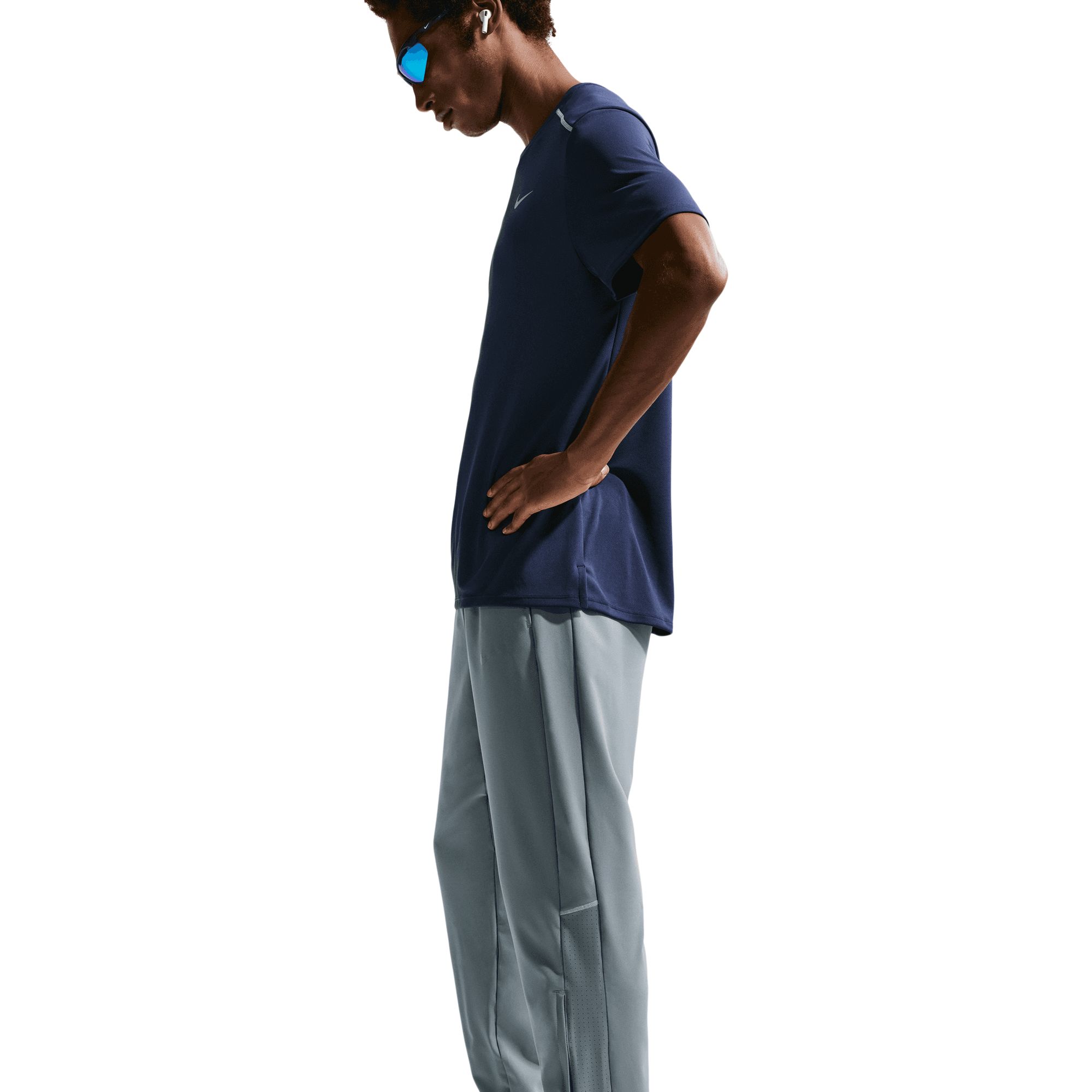 Nike Men's Dri-fit Miler 2 Lightweight Sweat-wicking Pants