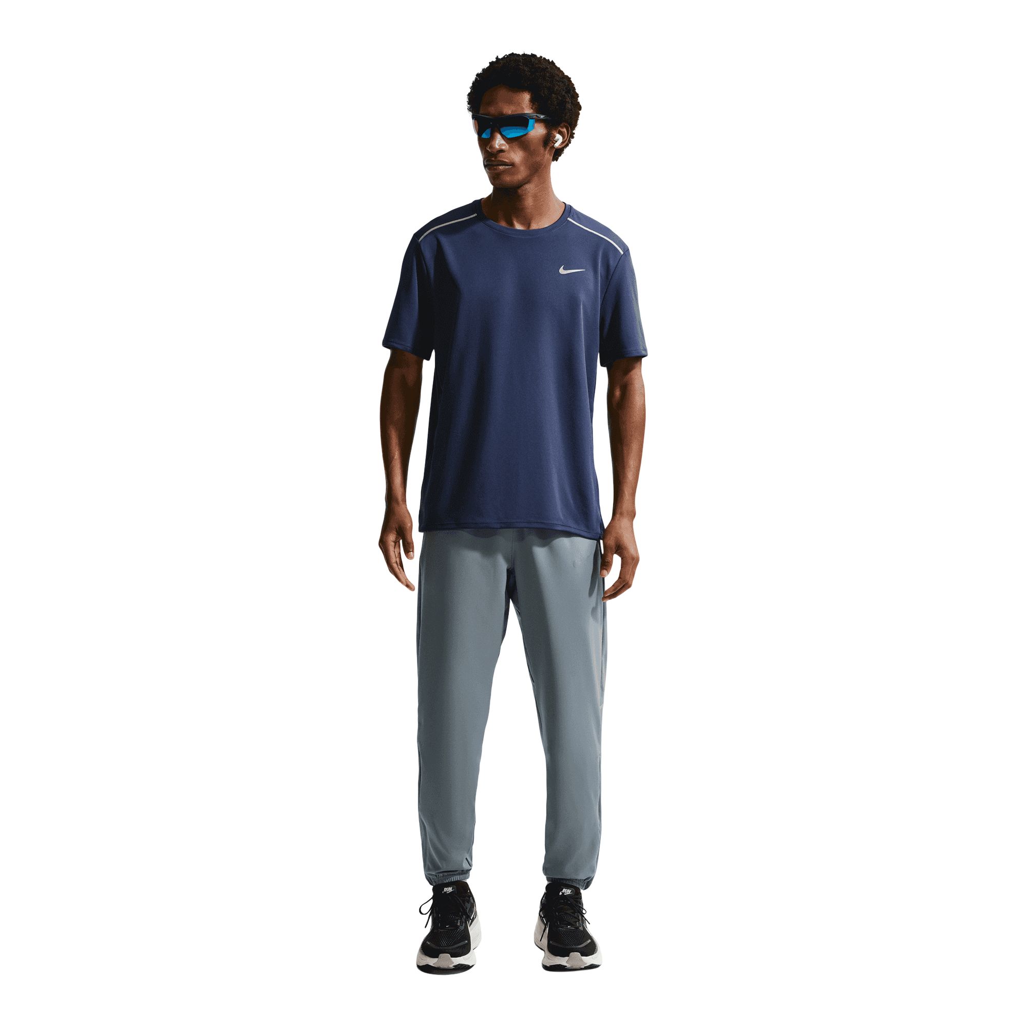 Nike Men's Dri-fit Miler 2 Lightweight Sweat-wicking Pants