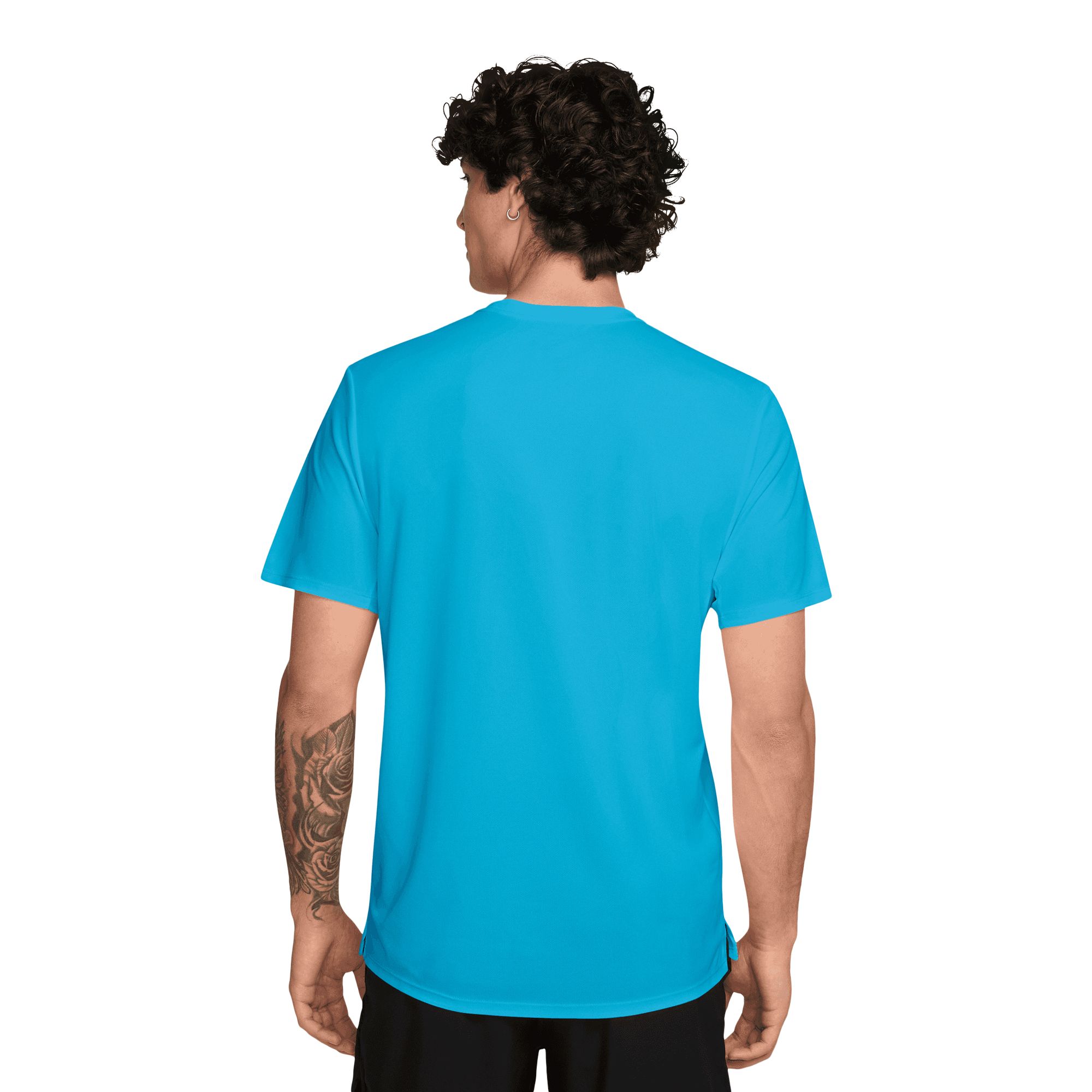 Nike Men's Dri-fit Miler 2 Lightweight Short Sleeve Workout T-shirt