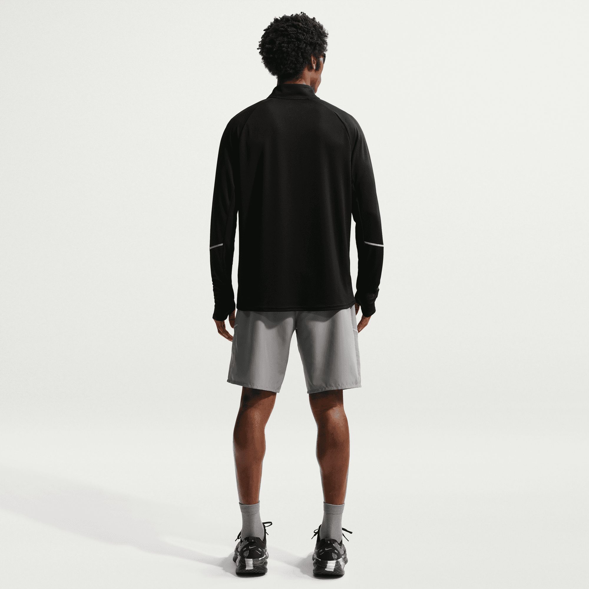 Nike Men's Dri-FIT Miler 2 1/2 Long Sleeve Top