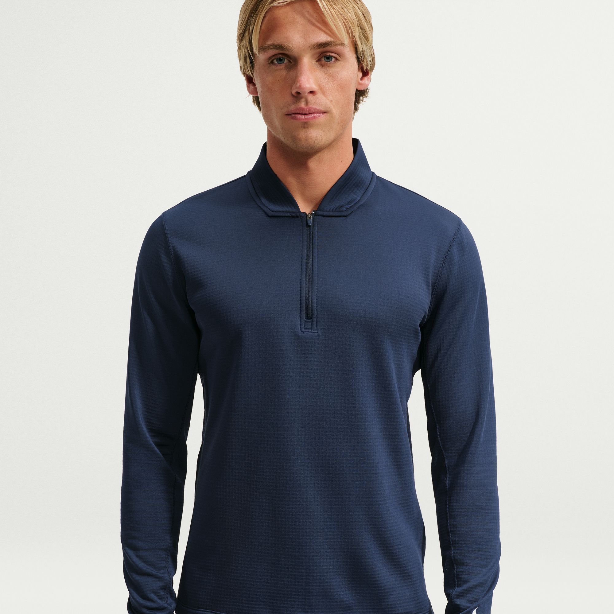 Nike Golf Men's Good 1/4 Zip Long Sleeve Thermal Golf Pullover