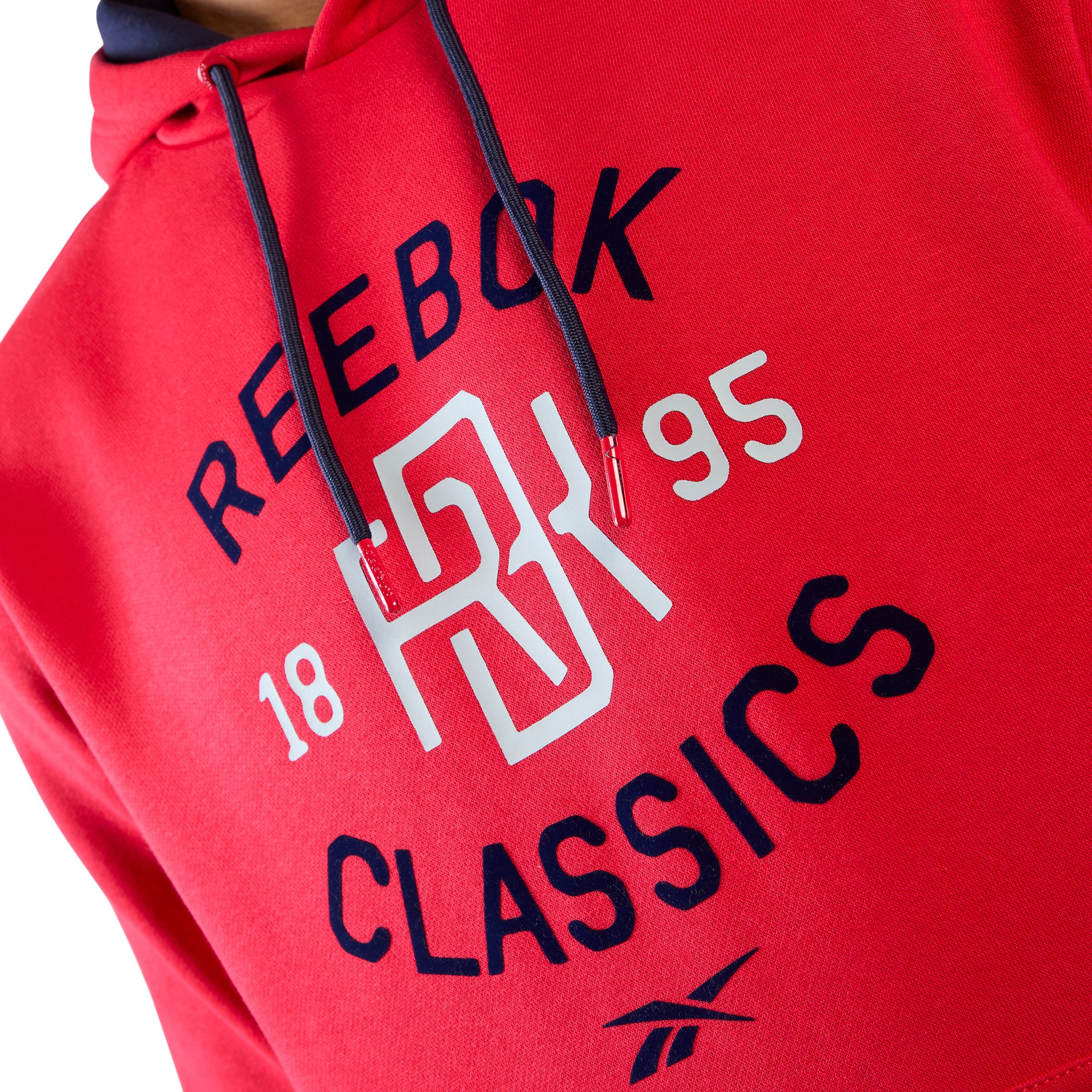 Reebok Men's Classic Pullover Fleece Hoodie