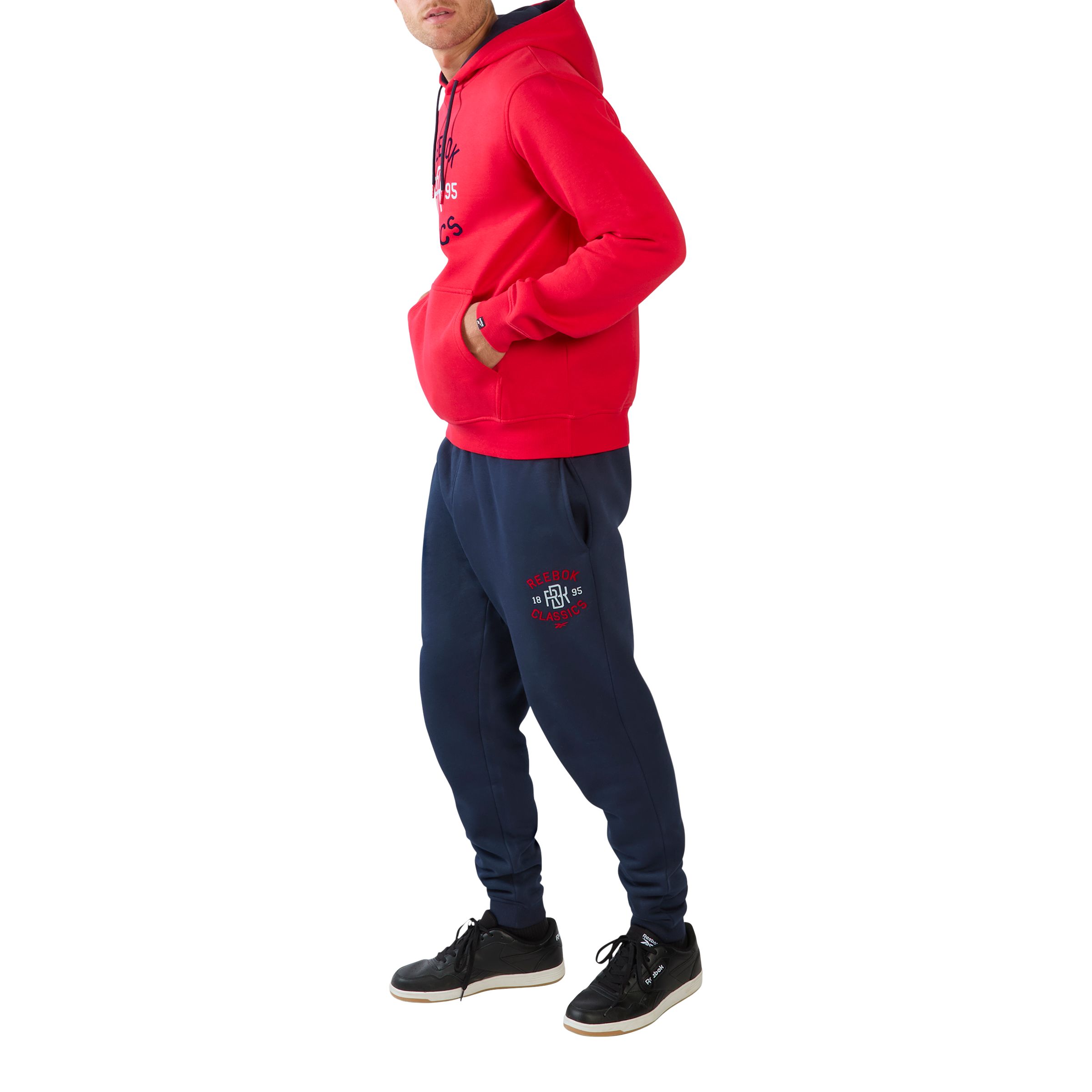 Reebok Men's Classic Pullover Fleece Hoodie