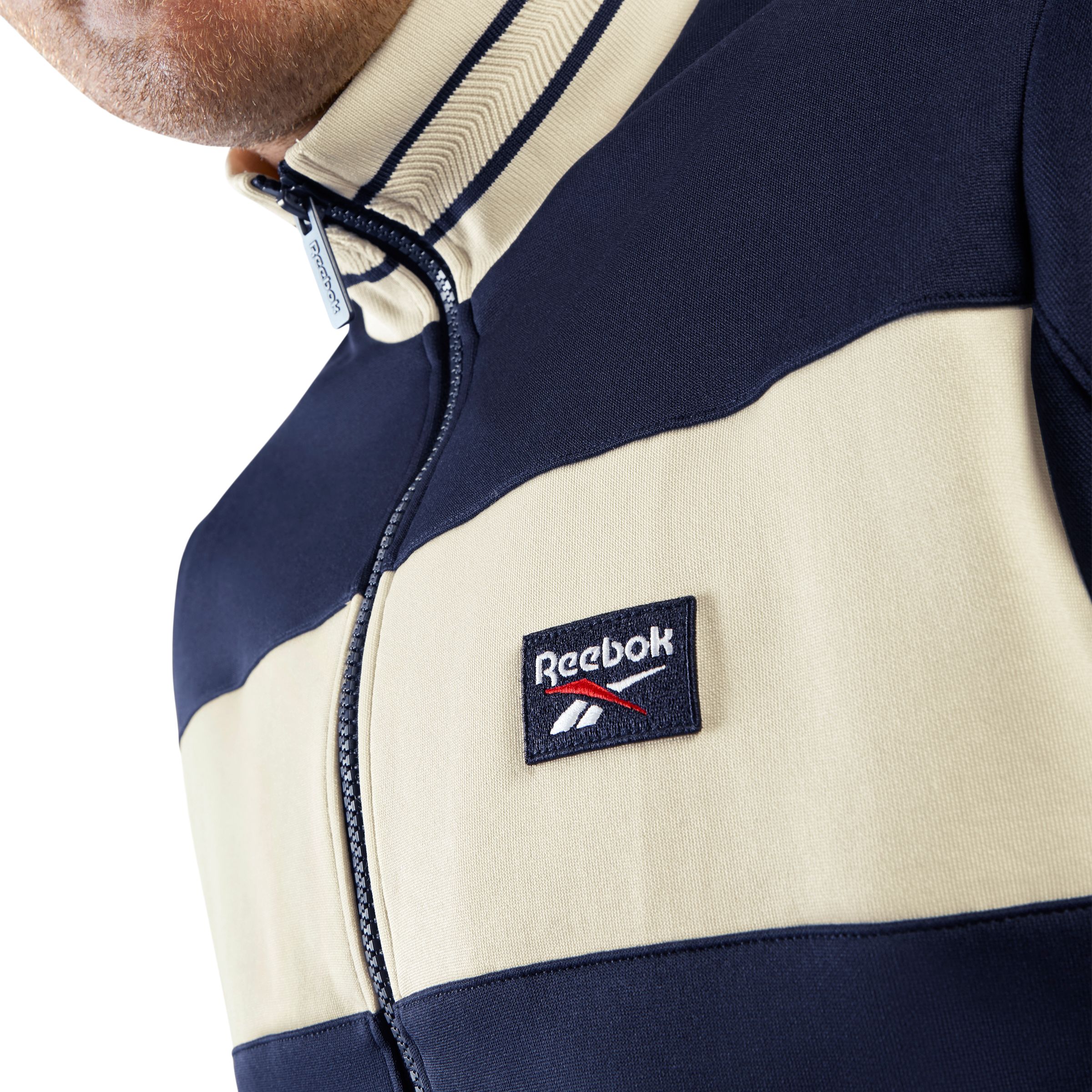 Reebok Men's Heritage Rib Track Jacket