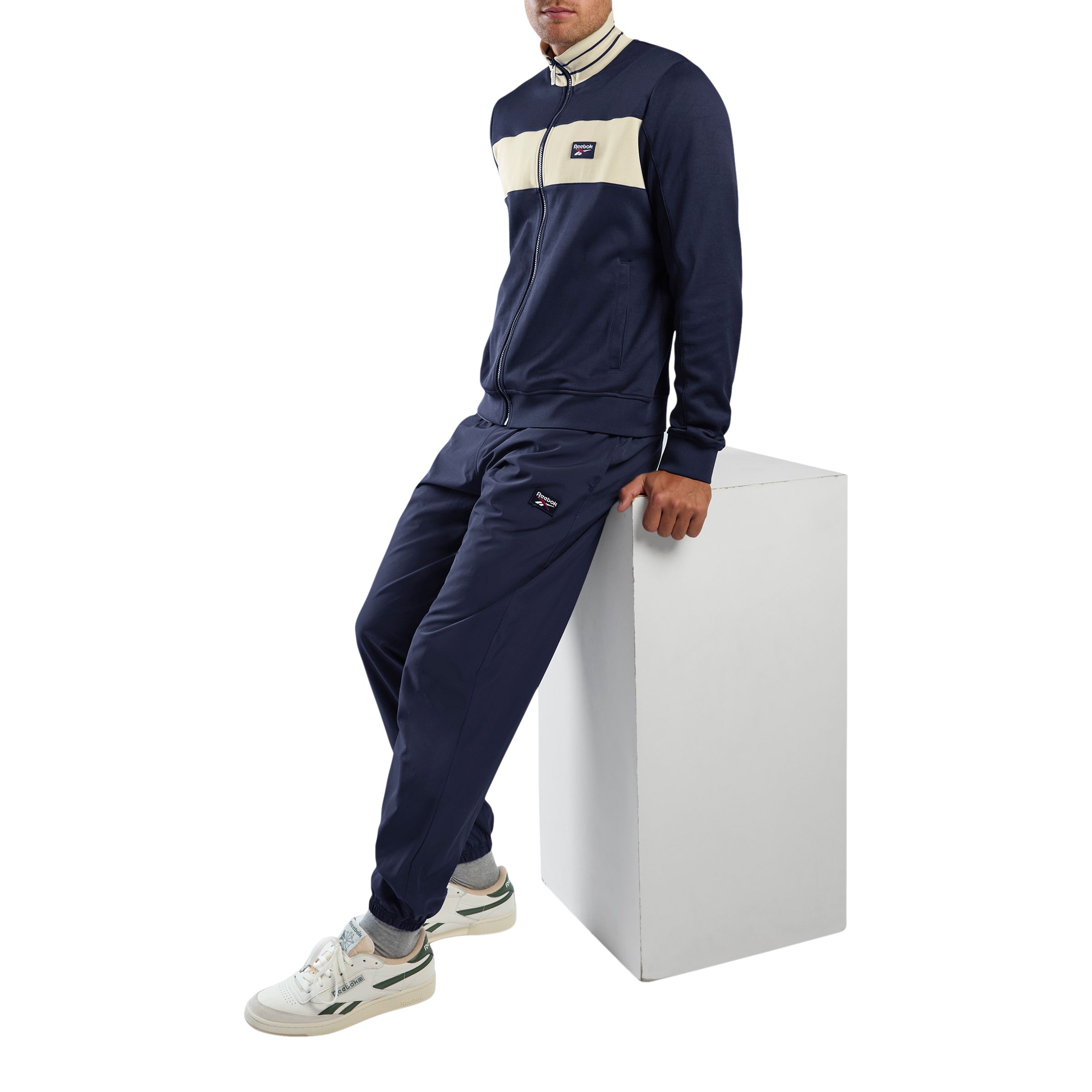 Reebok Men's Heritage Rib Track Jacket