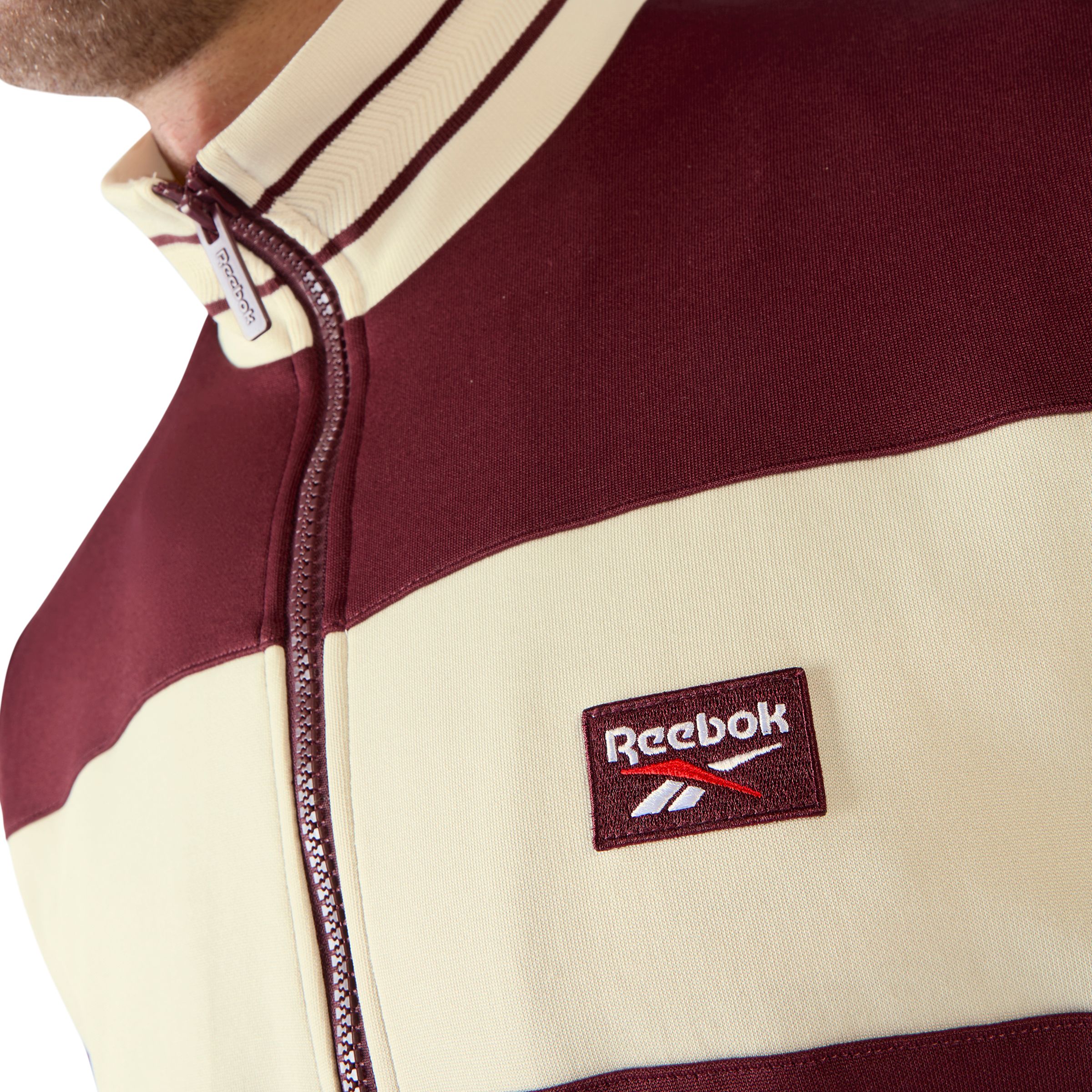 Reebok Men's Heritage Rib Track Jacket
