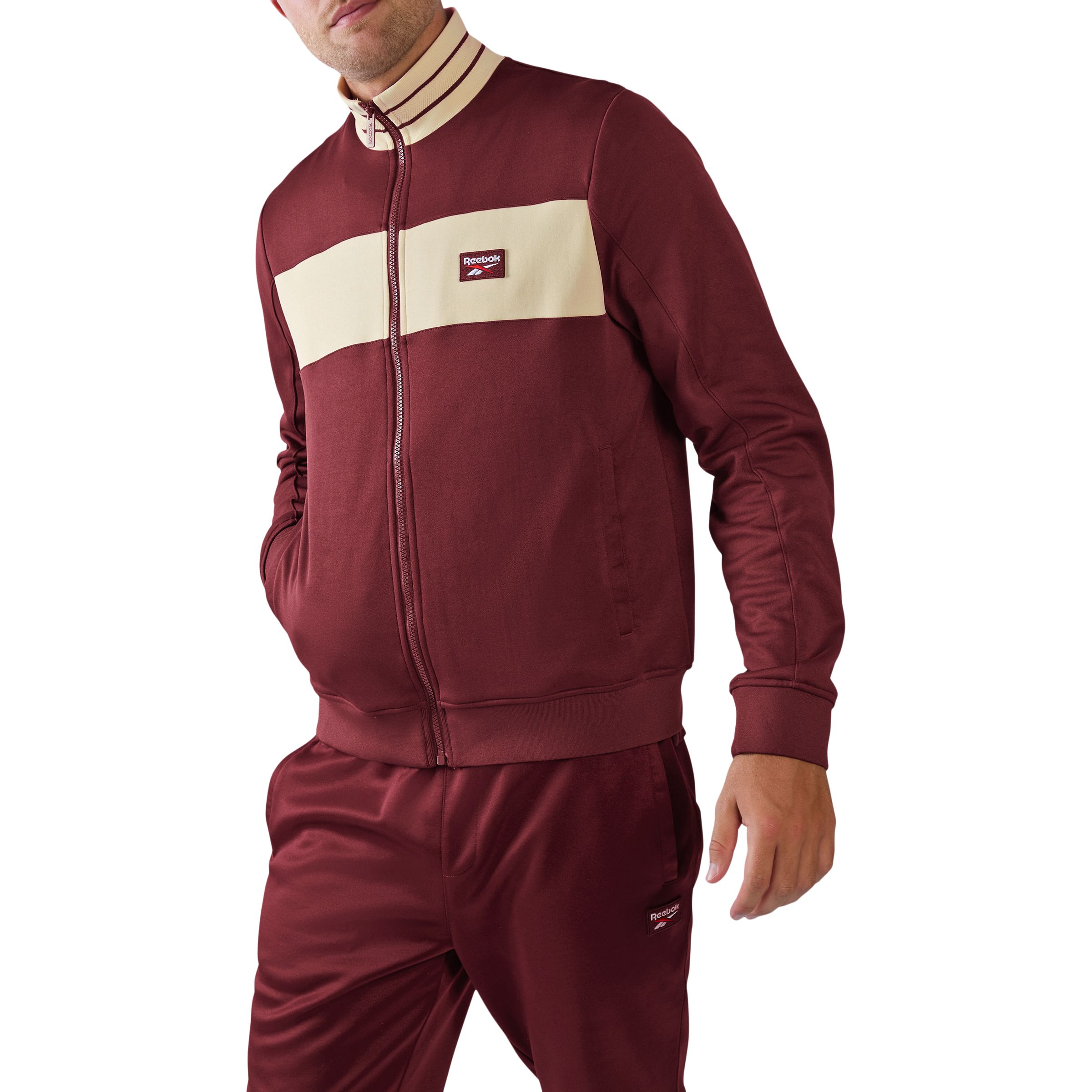 Reebok Men's Heritage Rib Track Jacket