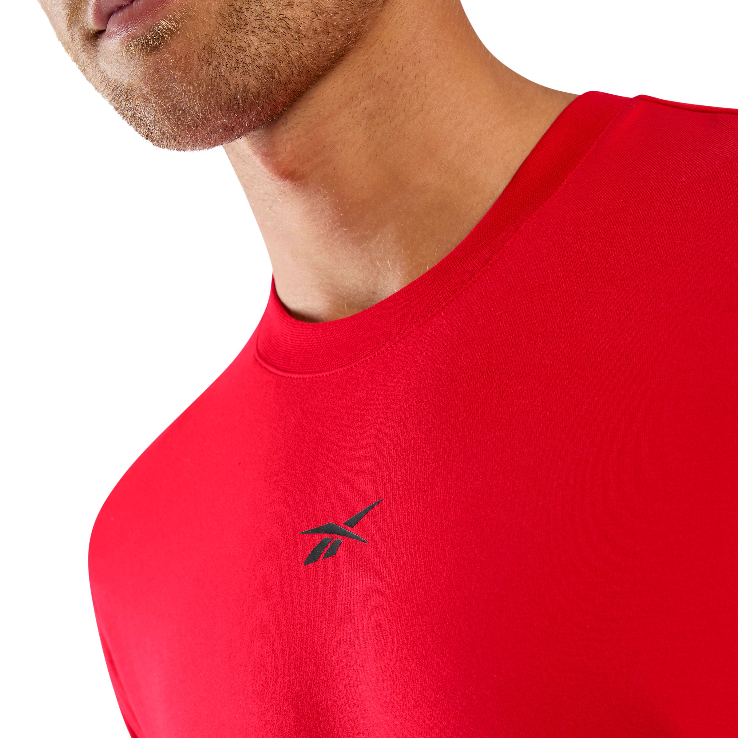 Reebok Men's Athlete Off Day Lightweight Casual T-shirt for Everyday Wear