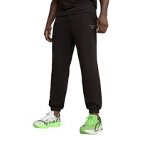 PUMA Men's HYROX Lifestyle Fleece Pants Front_Angled_Left