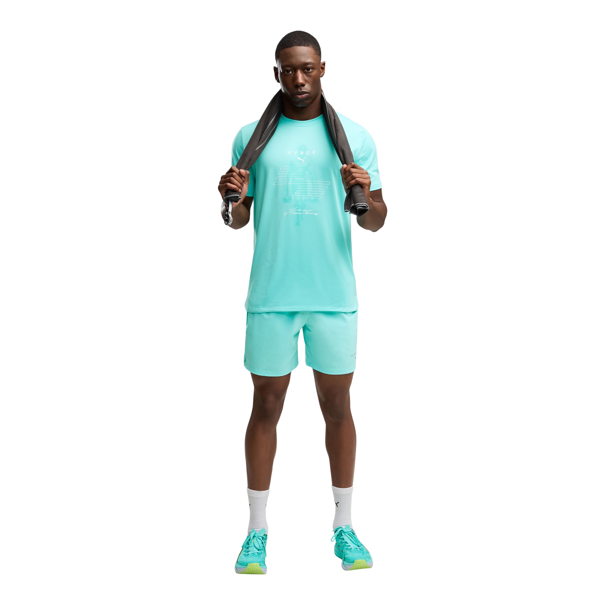 PUMA Men's HYROX CS ThermoAdapt Graphic Short Sleeve T-Shirt