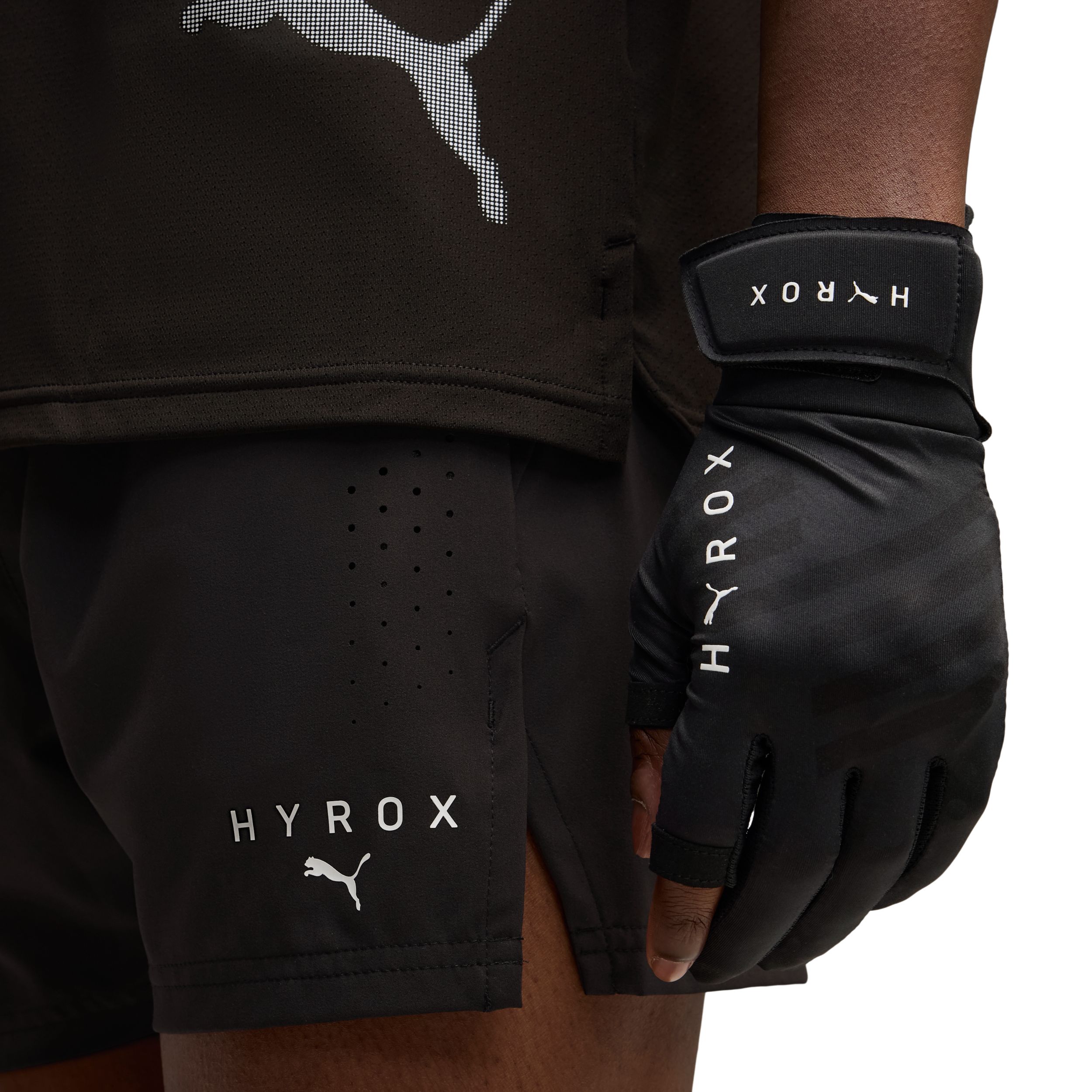 PUMA Men's HYROX PWRMODE 5 Inch Shorts