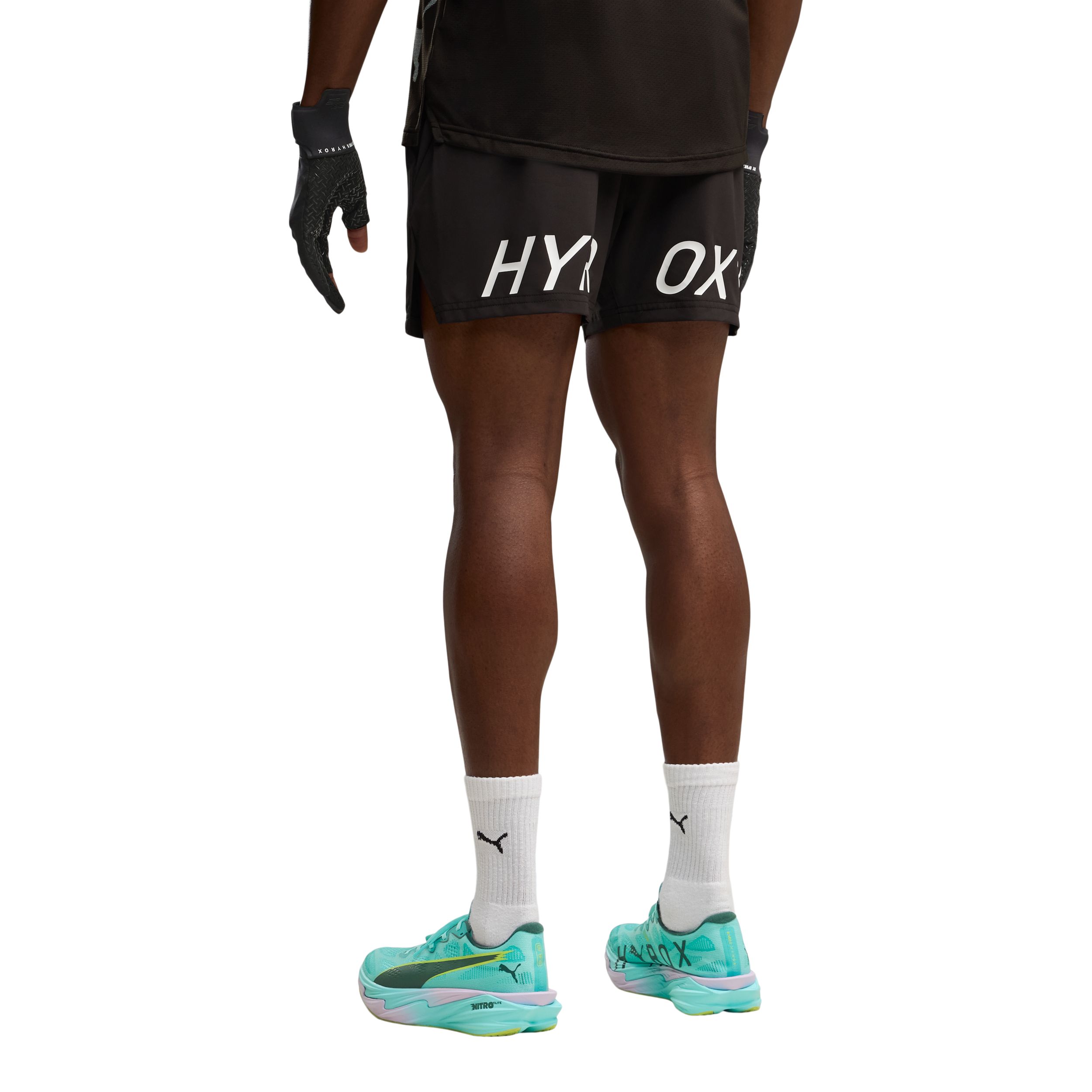 PUMA Men's HYROX PWRMODE 5 Inch Shorts