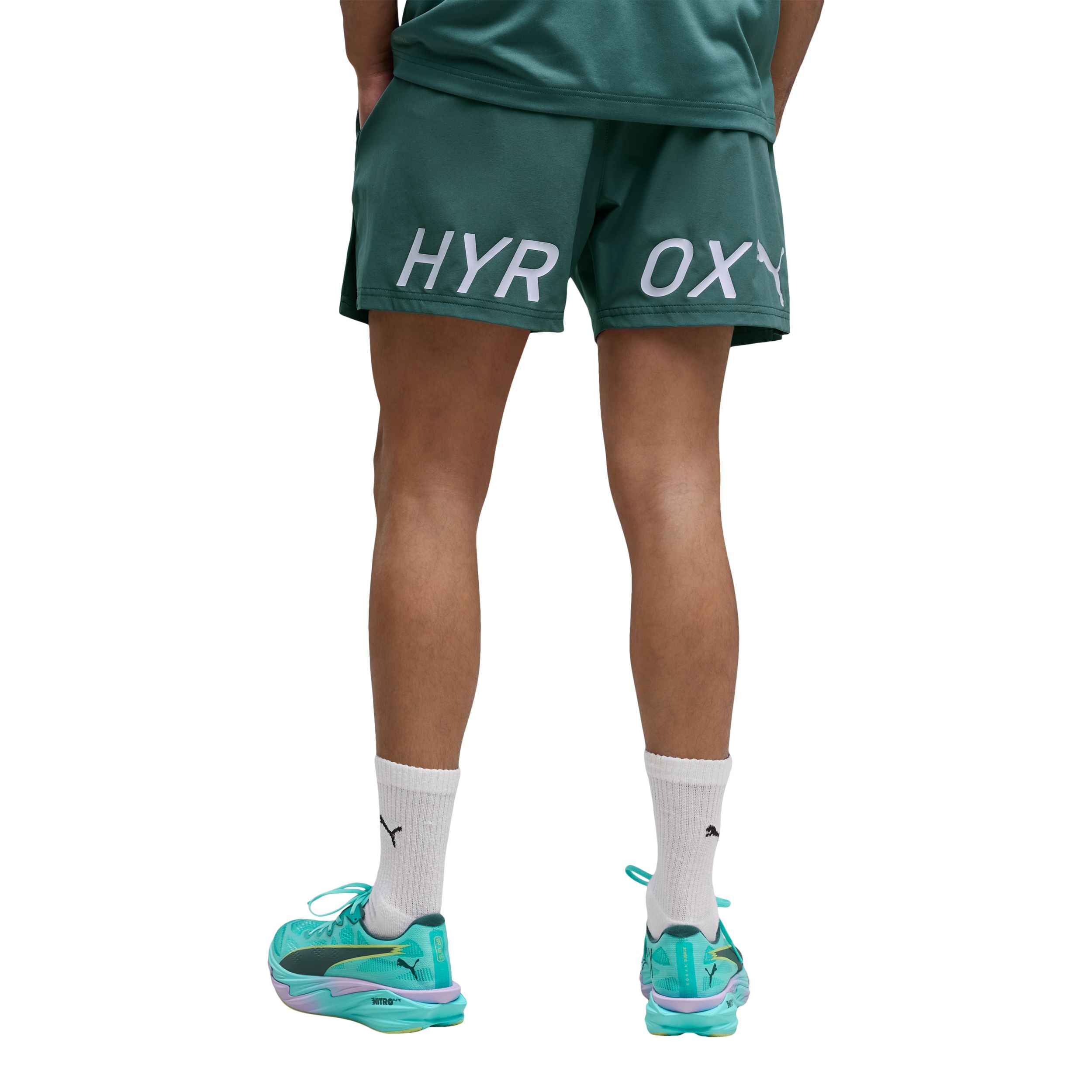 PUMA Men's HYROX PWRMODE 5 Inch Shorts