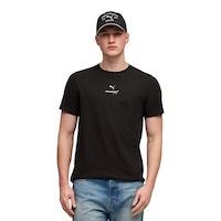 PUMA Men's McLaren Small Logo T-Shirt Front_Flat