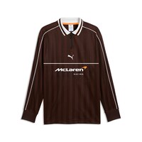 PUMA Men's McLaren Racing Long Sleeve Jersey Front_Flat