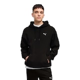 PUMA Men's Elevated Relaxed Pullover Hoodie Front_Flat