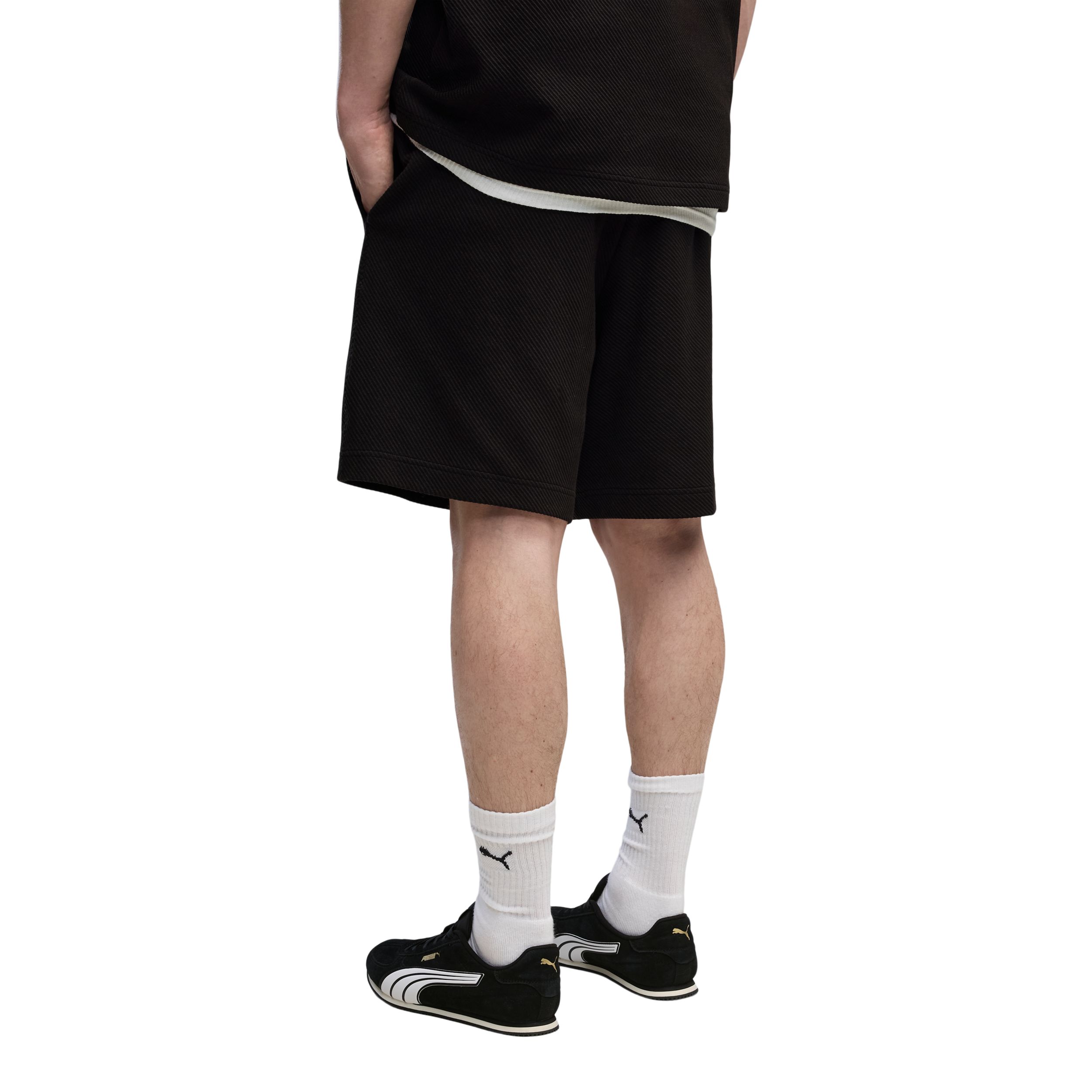 PUMA Men's Elevated Relaxed Essentials Shorts