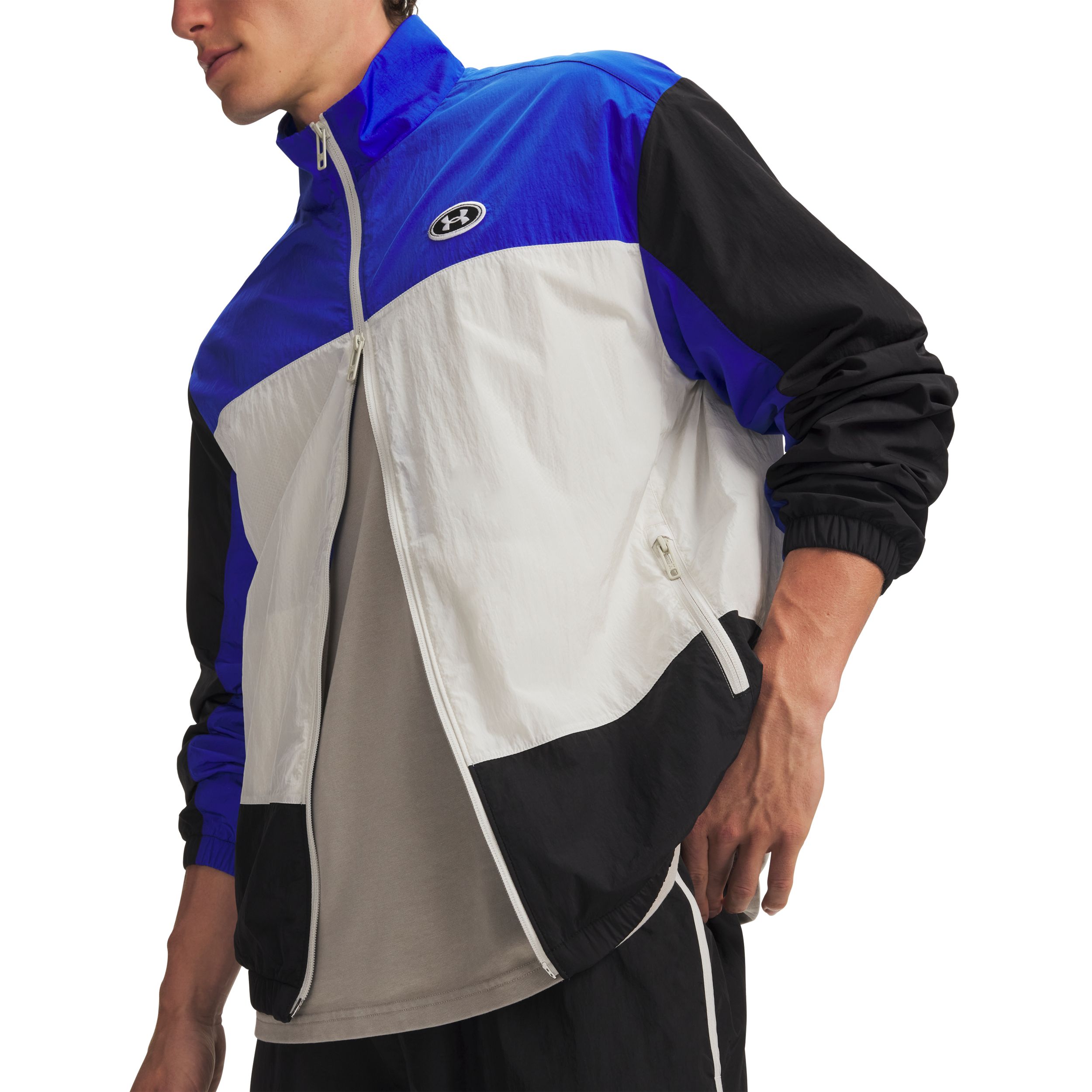 Under Armour Men's Icon Woven Track Full Zip Jacket
